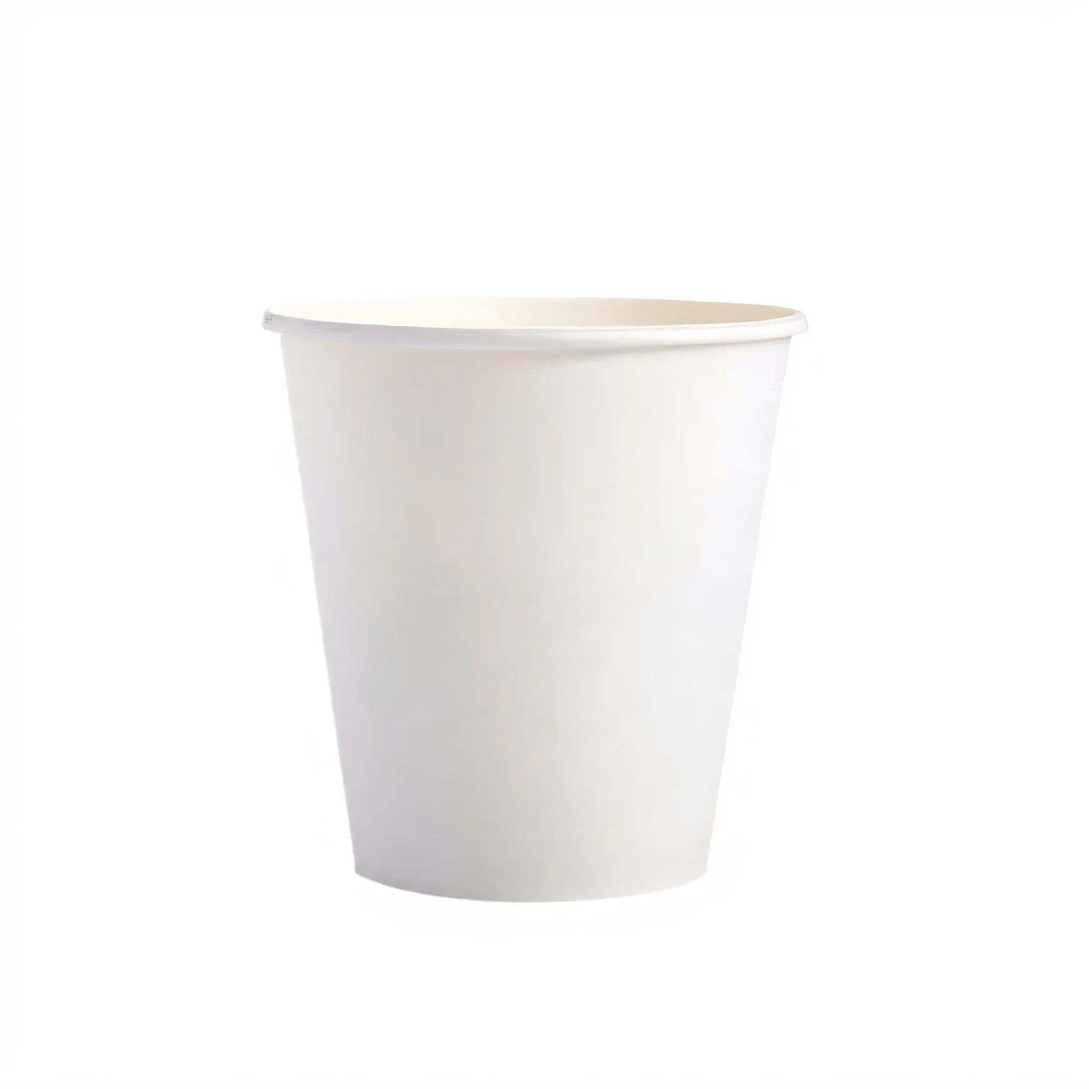 there is a white cup with a lid on a white background, paper cup, coffee cups, coffee cup, d-cup, cartoon paper coffee cup, painting of an undercover cup, art-deco, white mug, high light, tea cup, 4:3, art - deco, art-deco, type - 2, professional grade, cup of death, paper, professional