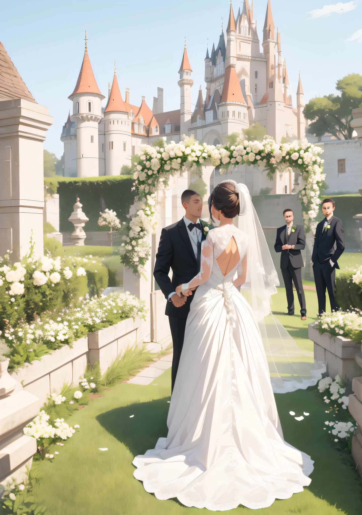 Wedding scene
