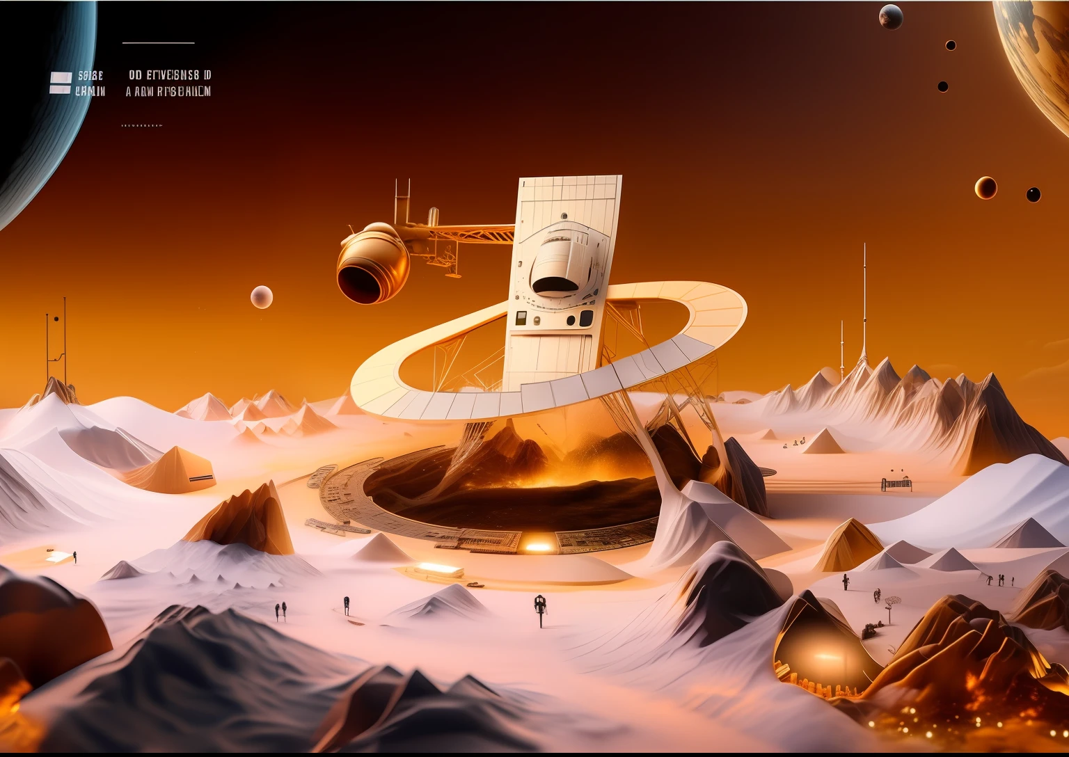 There is a photo of the space station,A planet in the background, trend on behance 3 d art, trend on behance 3d art, smooth 3d cg render, CG rendering, cg artist, promotional render, 3 d render and matte painting, Advertising photography, c 4 d ", ue4, ue 4, v ray, trending on cgstation