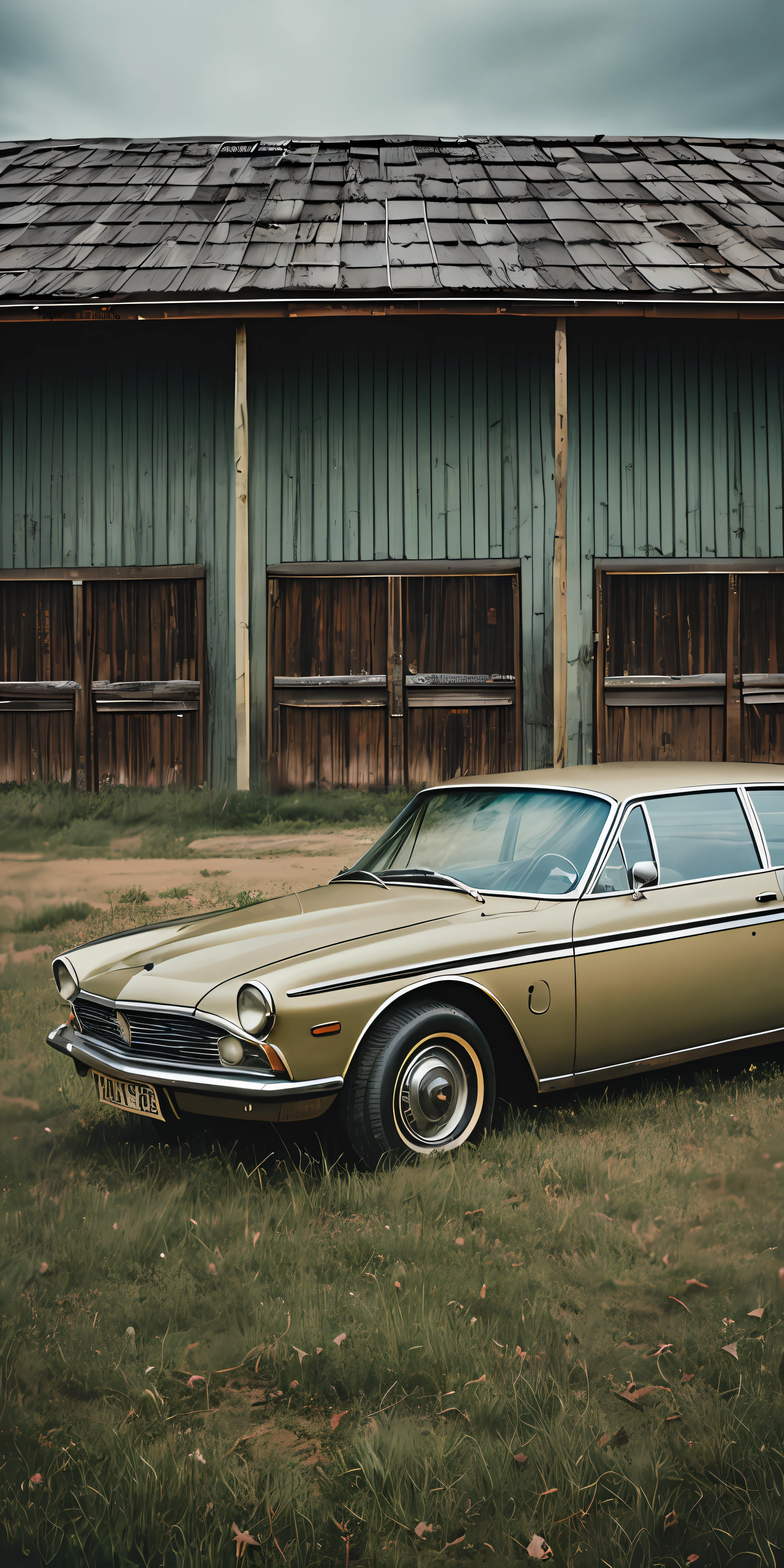 genre defining analogue photography by John Divola , hdr