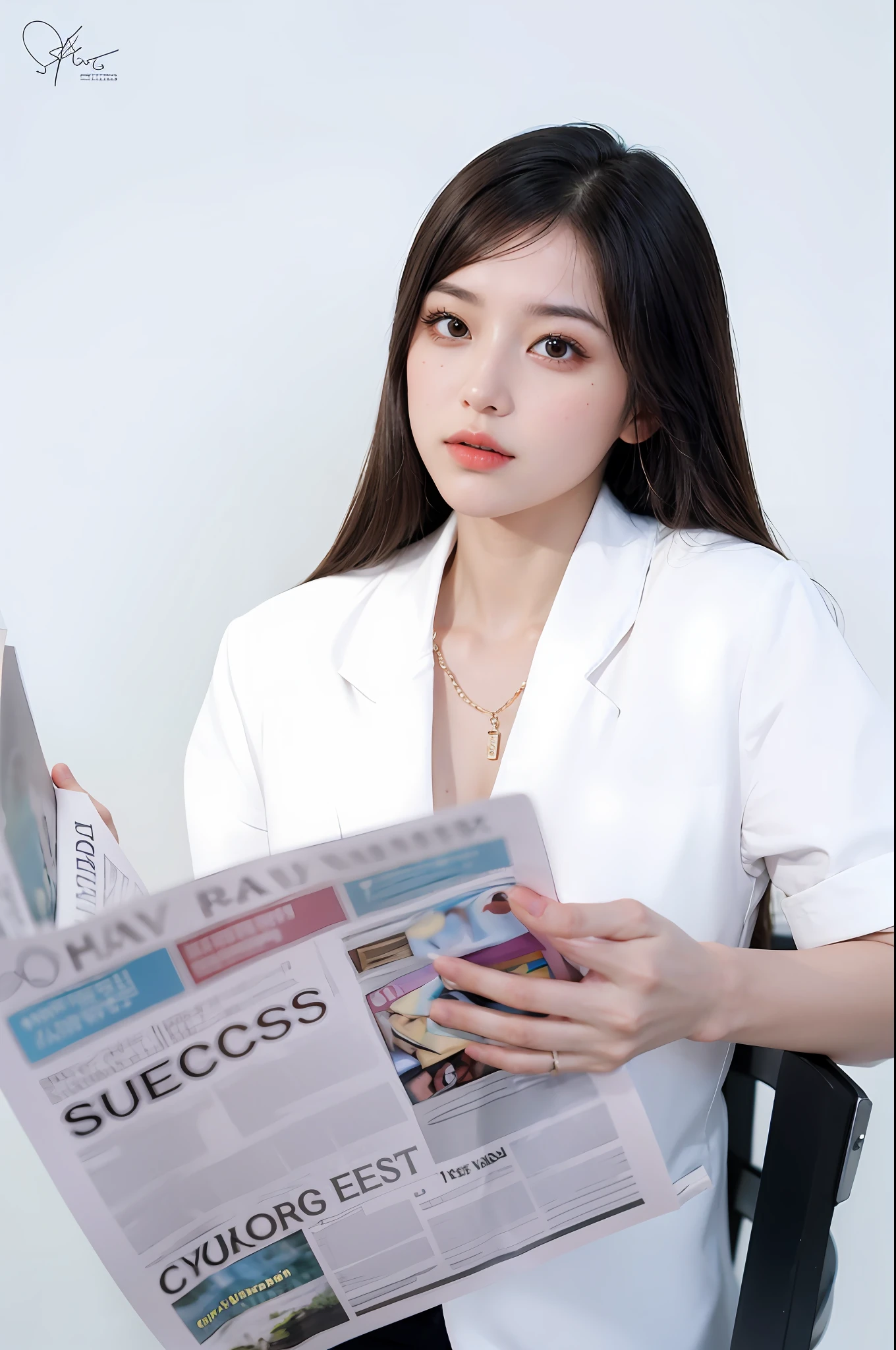 best quality, masterpiece, (realistic:1.2), 1 girl, brown hair, brown eyes,Front, detailed face, beautiful eyes