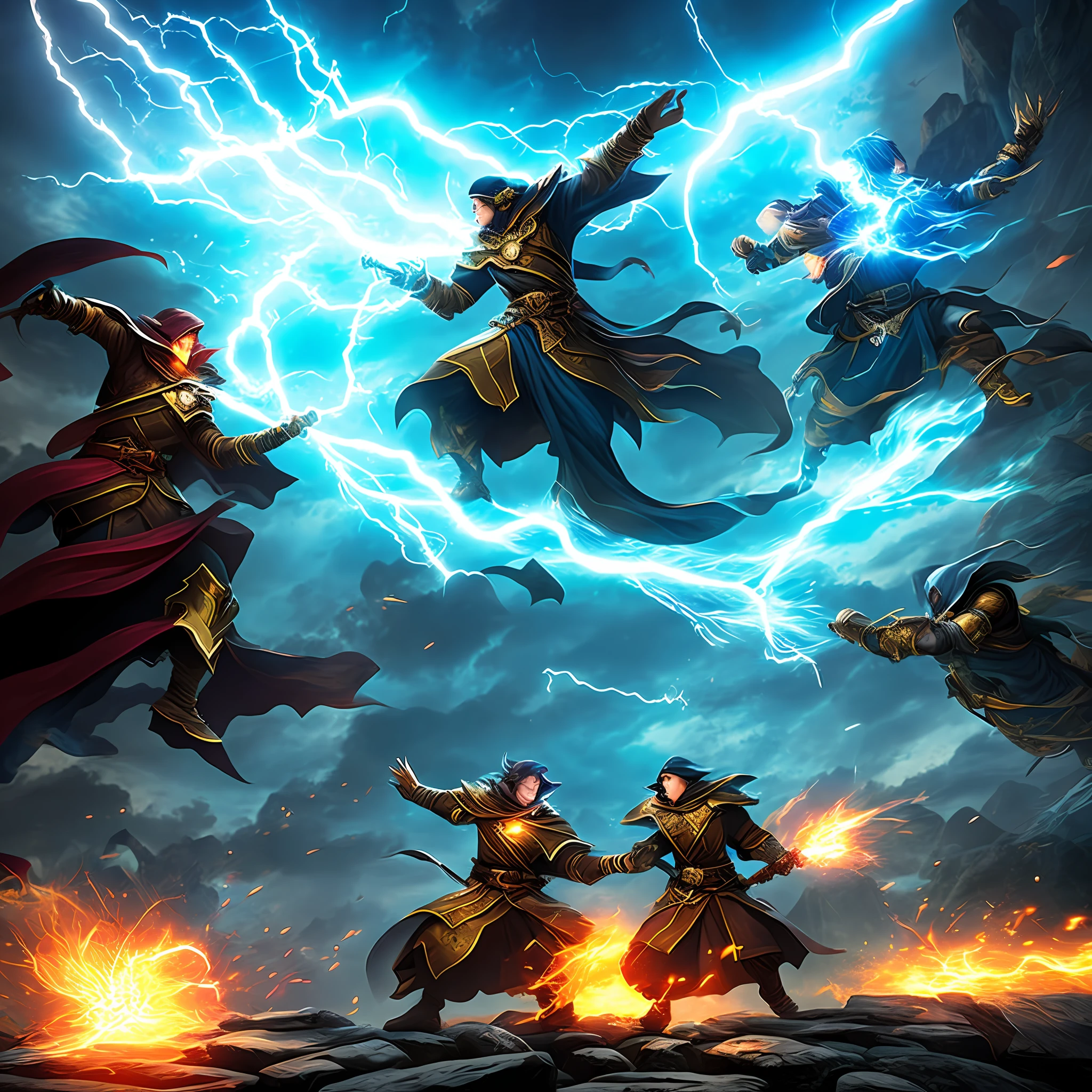 Nesse mundo, Heroes emerge to fight the forces of evil. Aventureiros corajosos, Powerful wizards and skilled warriors embark on epic journeys, Facing deadly challenges and unraveling ancient mysteries to protect your world and preserve the balance between light and darkness. --auto