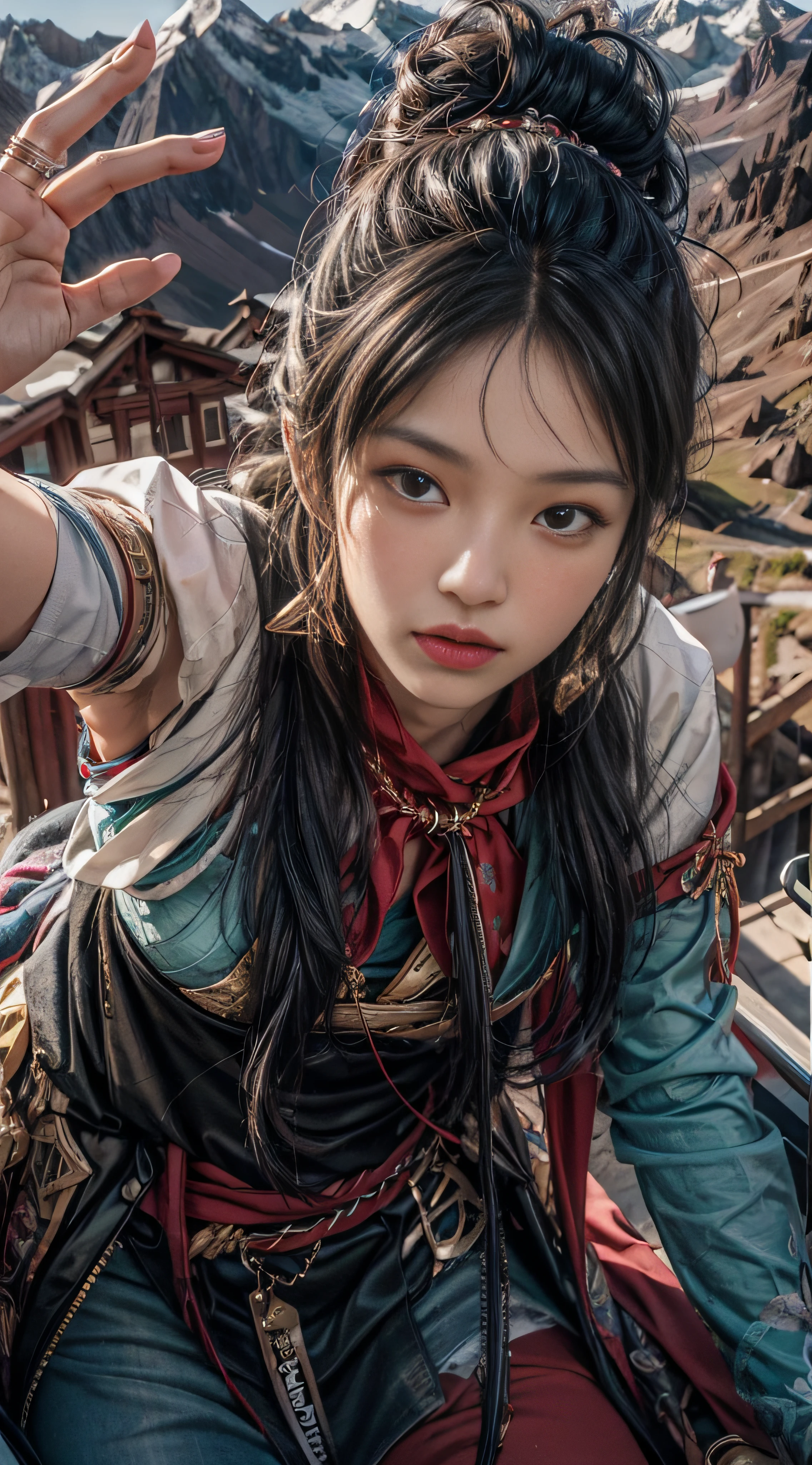 Take a high-altitude selfie