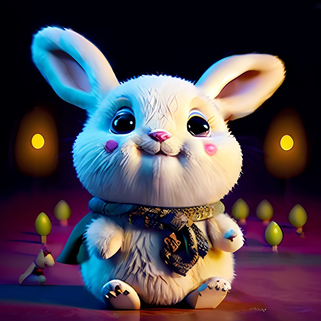 blockbuster，the movie，Milk candy advertising，A rabbit，Very happy，flight
