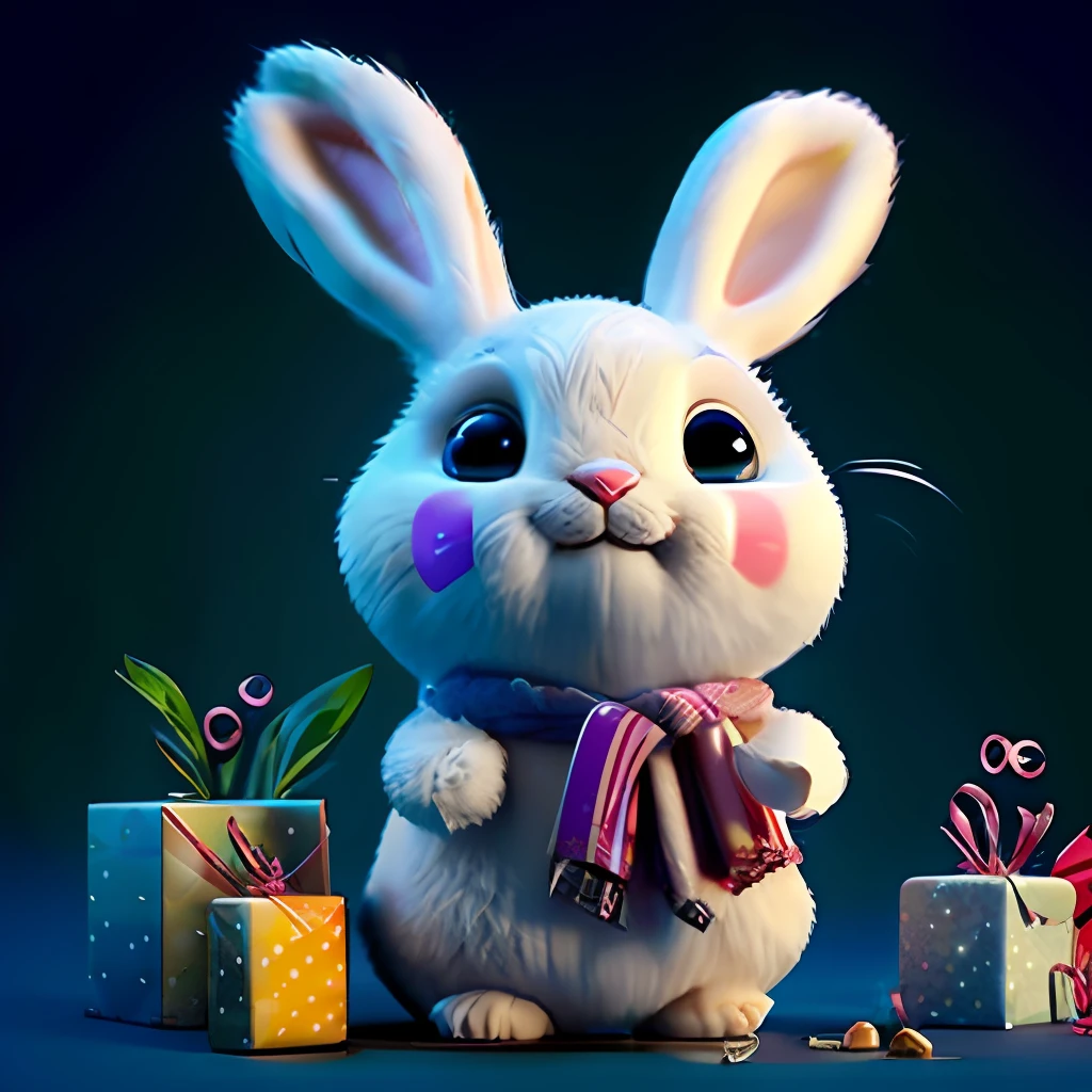 blockbuster,the movie,Milk candy advertising,A rabbit,Very happy,flight