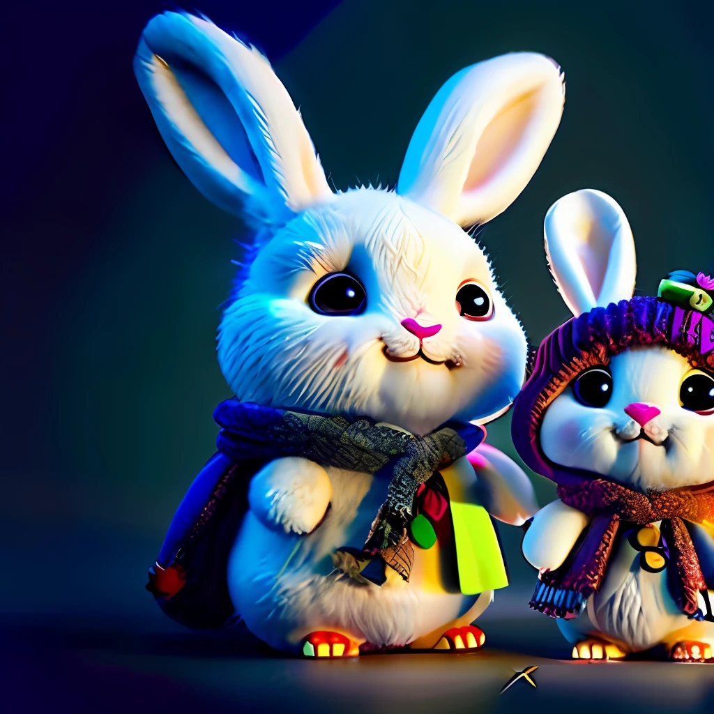 blockbuster,the movie,Milk candy advertising,A rabbit,Very happy,flight