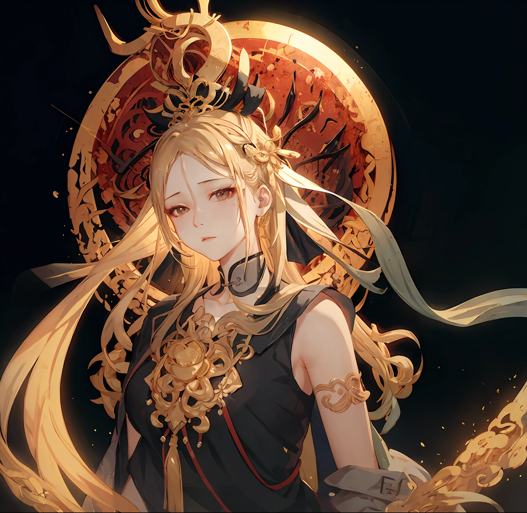 杰作，best qualitiy，octane rendered，hdr， There are no people， simple Backgrounds， Jet black background， grey backdrop， deep of field， gradient backgrounds， Accessories，blonde pubic hair，complicated detail，Do not change item details