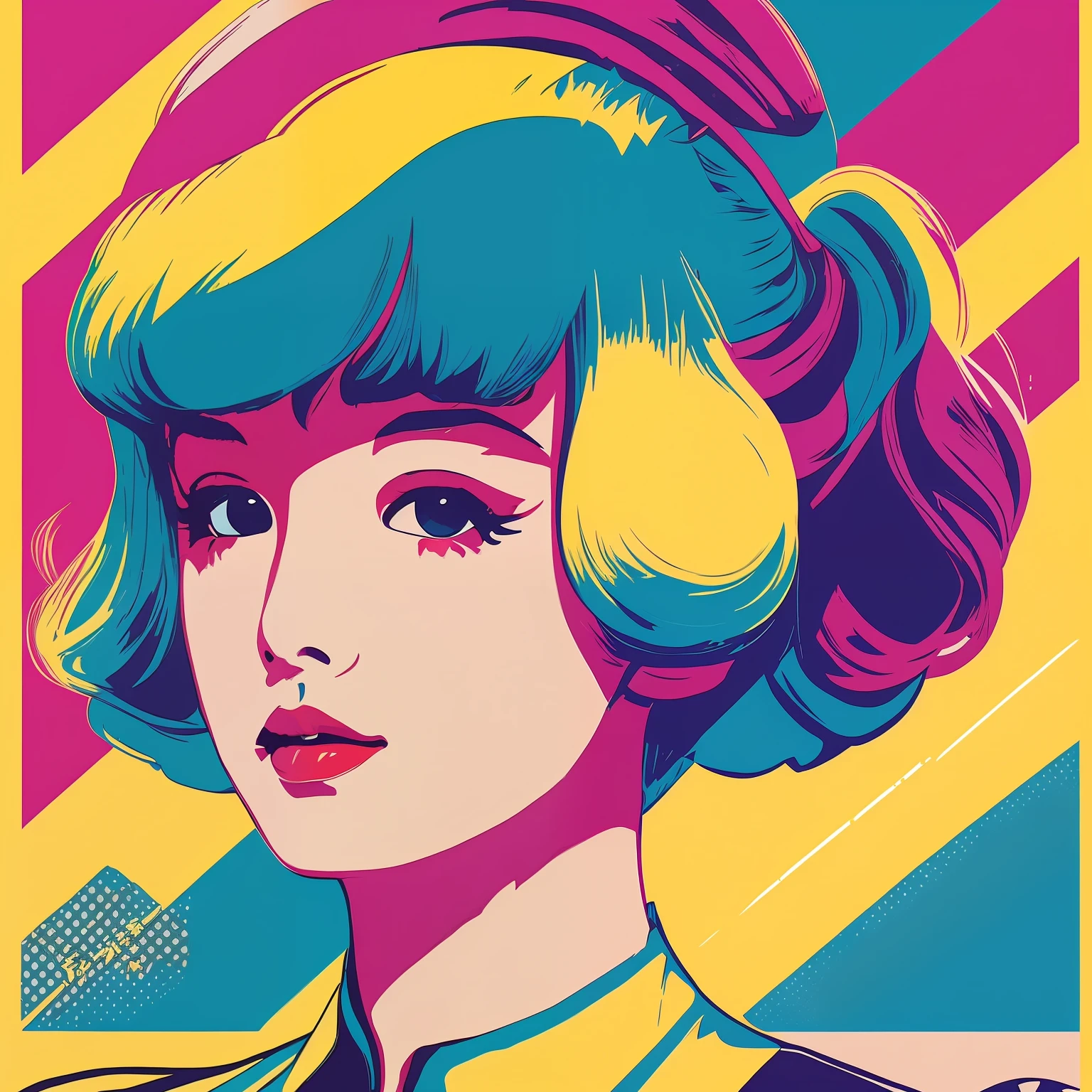 The poster、Summer Fes、pop art、 --auto