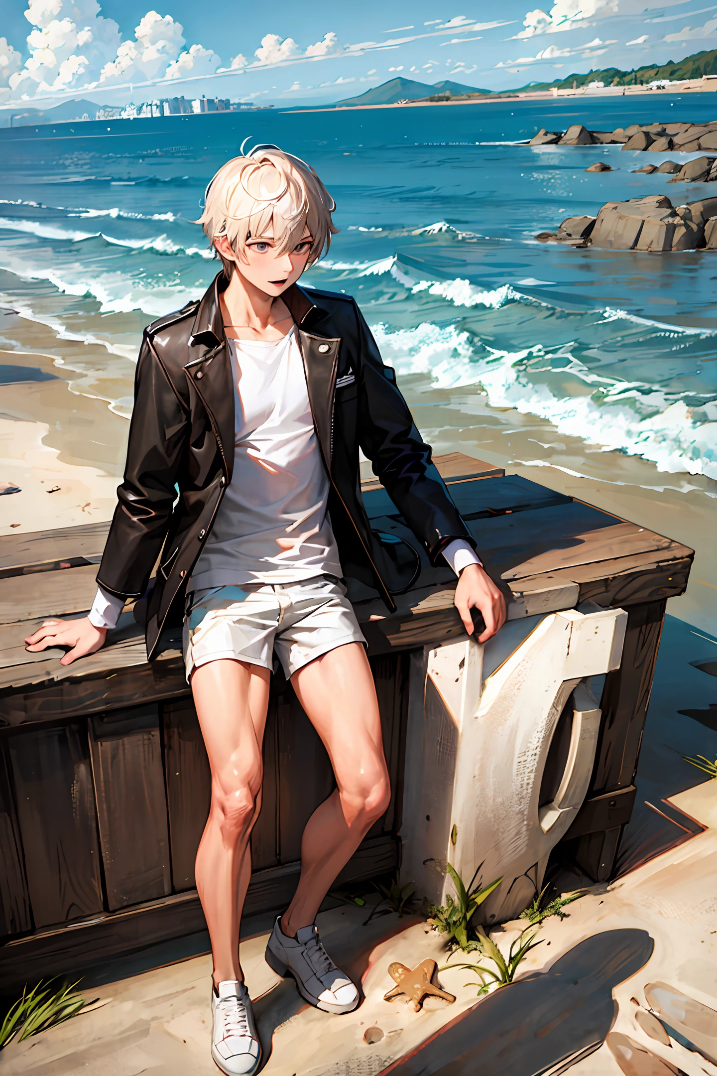 male child　short pants