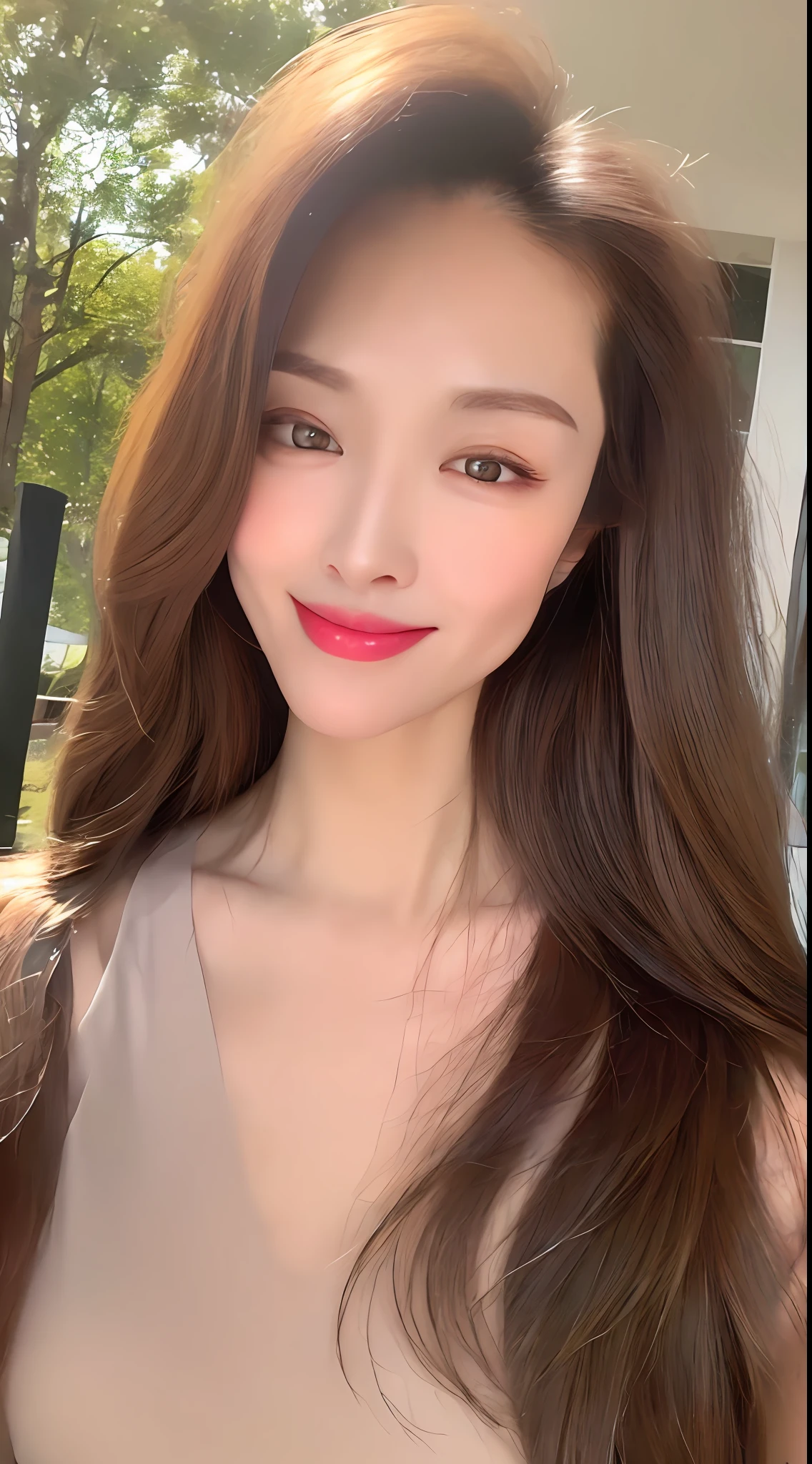 ((Best Quality, 8K, Masterpiece: 1.3)), 1girl, Slim Abs Beauty: 1.3, (Hairstyle Casual, Big Breasts: 1.2), Dress: 1.1, Super Fine Face, Delicate Eyes, Double Eyelids, Smile, Home