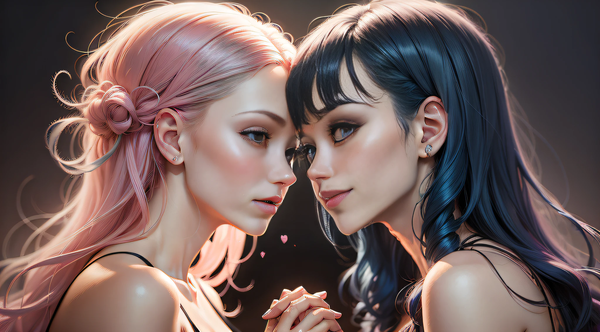 More blue hair