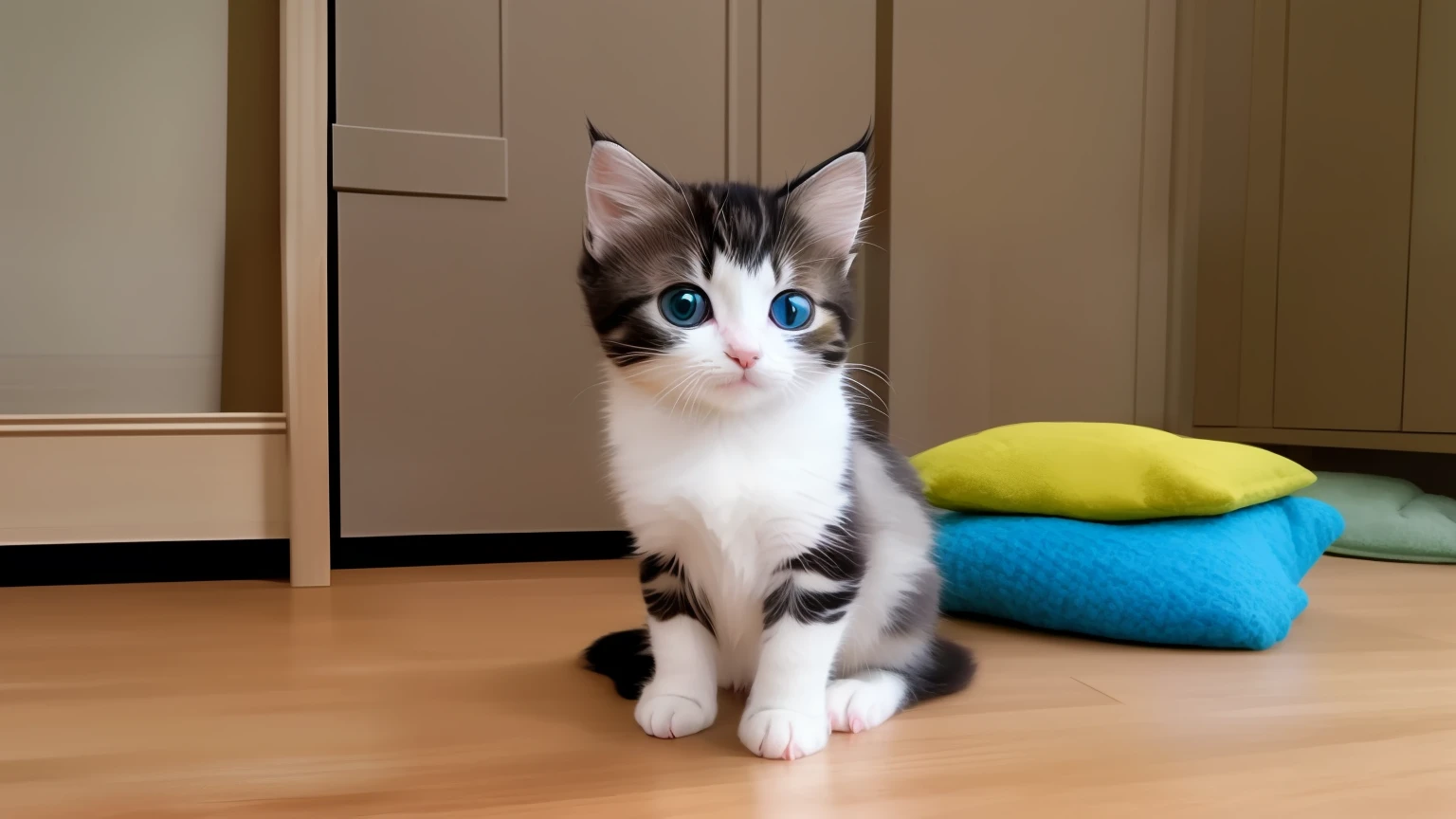 (巨作, Best quality), 1 kitten，
