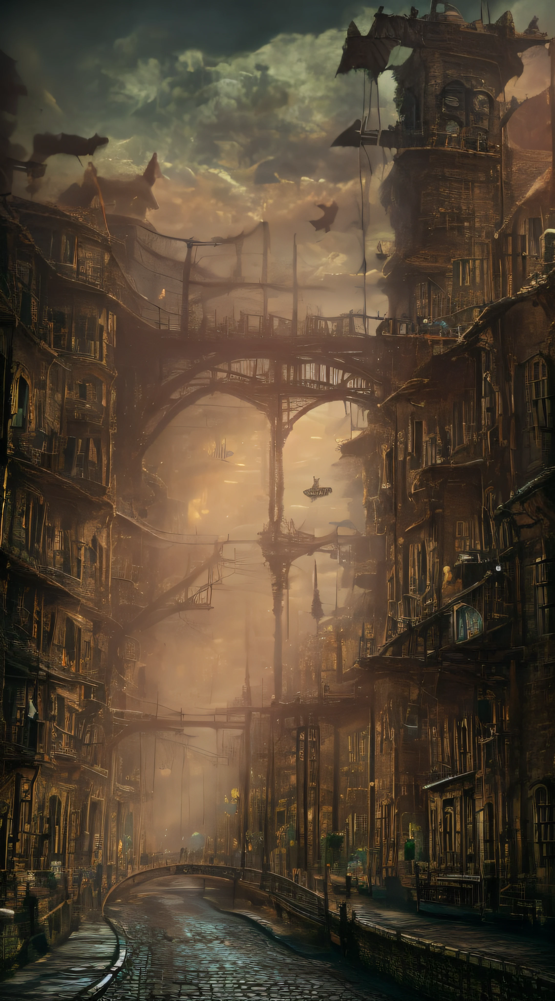 20th century London, Victorian, Sherlock Holmes, Jack the Ripper, landscape RAW photos, detail, photorealistic, ultra-realistic photos, 8k UHD, DSLR, soft lighting, high quality, film grain, fujifilm XT3, (masterpiece), human POV, human eye level, masterpiece, highest quality, very elaborate CG Unity 8K wallpapers, oil paintings, Award-winning photography, bokeh, depth of field, HDR, bloom, chromatic aberration, photorealistic, very detail, art station, trending in CGSociety, complex, high detail, dramatic, art-by-mid-journey, volumetric lighting
