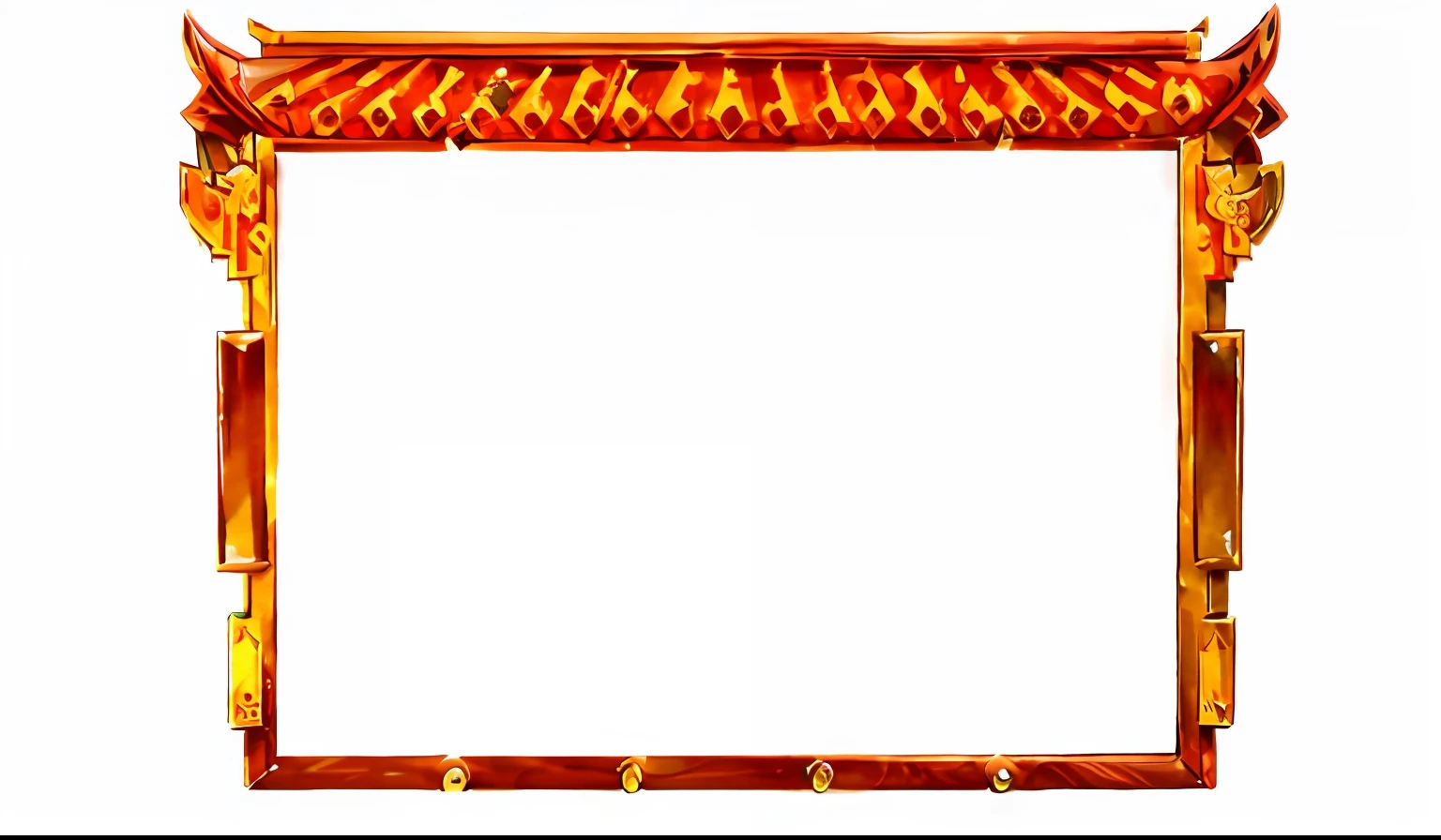 Chinese-style wooden frame, 3D, Background white, Colorful borders, Chinese golden rim frame, 4k, a close up of a picture of a chinese style building, videogame background, game overlay, game background, background artwork, 2d side scrolling game, backgrounds(solid), side scrolling, empty background, art from nes game cartridge, empty background, side scroller, 2 5 6 x 2 5 6 pixels, arena background, super nintendo game sprite, ..nes, video game texture