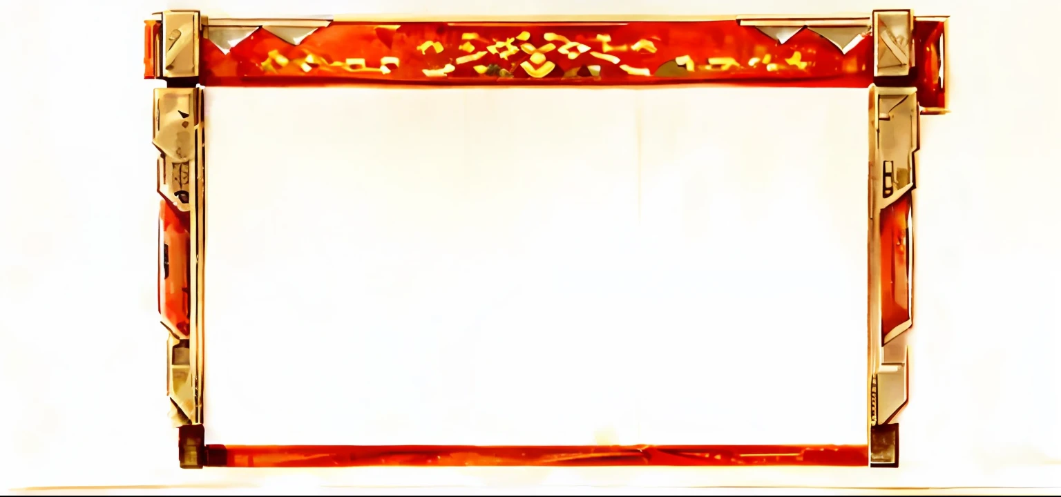 Chinese-style wooden frame, 3D, Background white, Colorful borders, Chinese golden rim frame, 4k, a close up of a picture of a chinese style building, videogame background, game overlay, game background, background artwork, 2d side scrolling game, backgrounds(solid), side scrolling, empty background, art from nes game cartridge, empty background, side scroller, 2 5 6 x 2 5 6 pixels, arena background, super nintendo game sprite, ..nes, video game texture