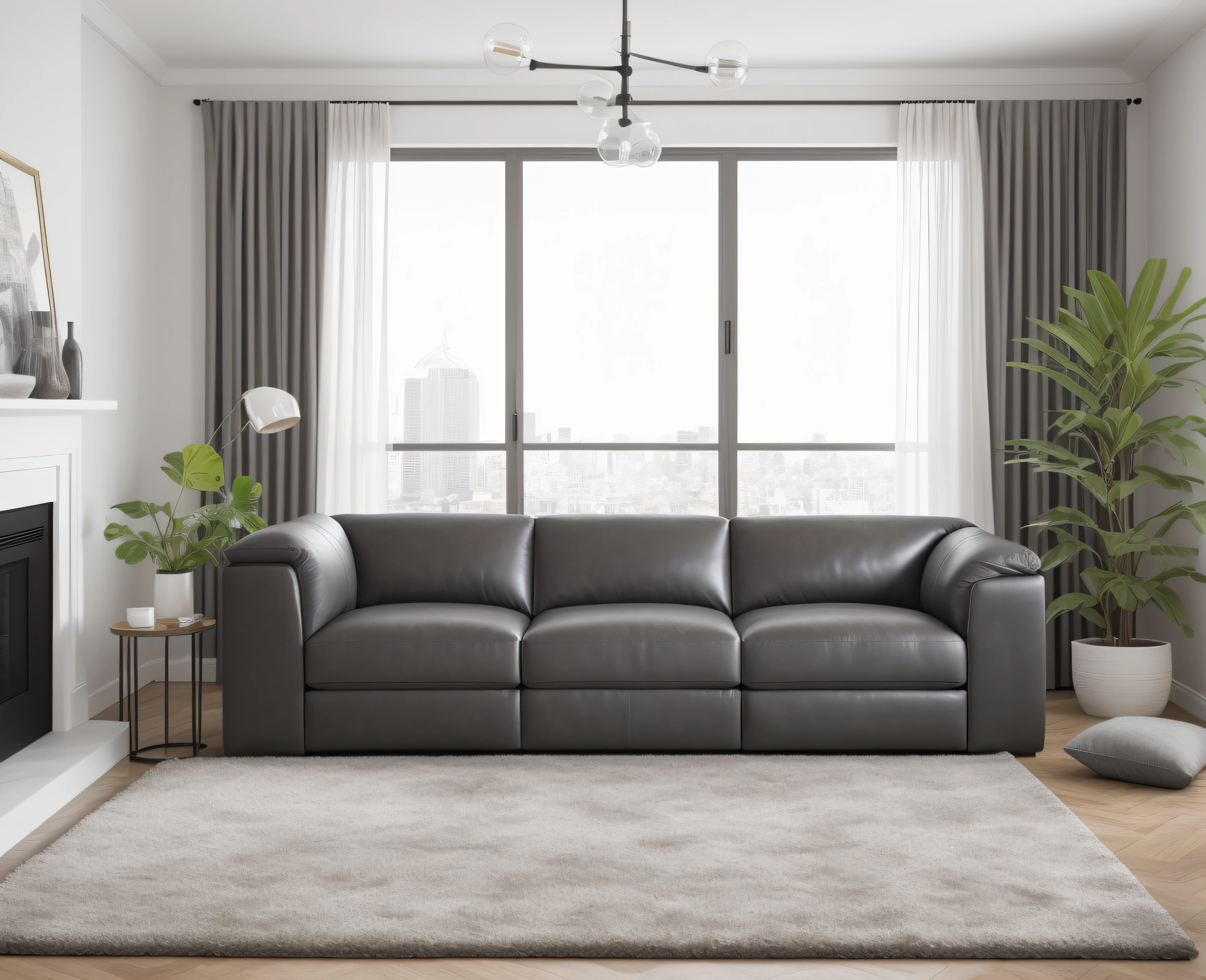 there is a couch and a chair in a living room, relaxing on a modern couch, high resolution product photo, A leather sofa, placed in a large living room, large couch, A leather sofa, product introduction photos, lounging on expensive sofa, product photograph, Leather sofa, flat grey, sofas, sofas, furniture photography, Seat on the sofa