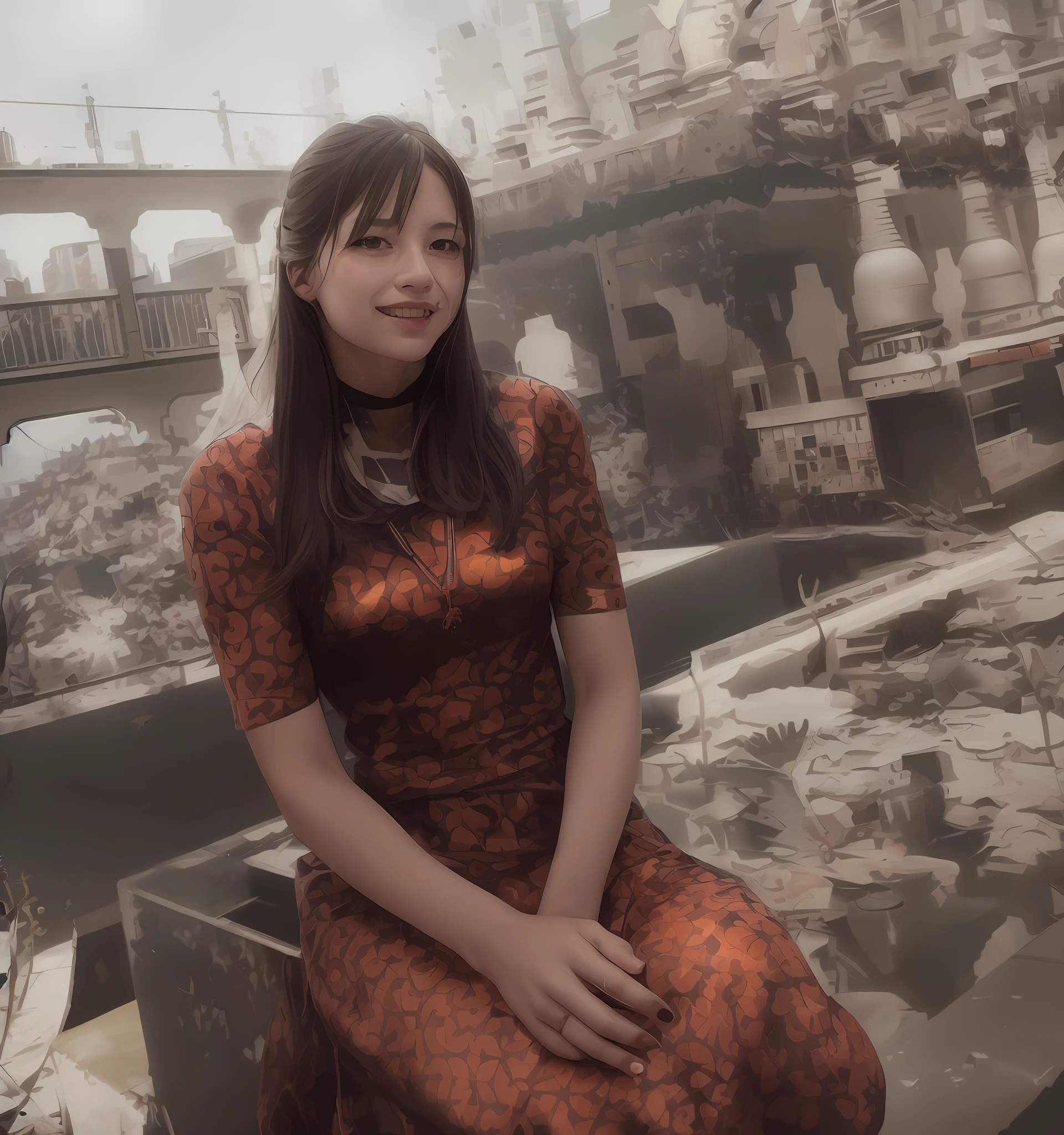 1girl:1.3), solo, (((extremely detailed face))),(((extremely detailed eyes and face))),beautiful detailed eyes,body-parts__, official art, unified 8k wallpaper, super detailed, beautiful and aesthetic, beautiful, masterpiece, best quality, raw, masterpiece, super fine photo, best quality, super high resolution, photorealistic realism, sunlight, full body portrait, amazing beauty,, dynamic pose, delicate face, vibrant eyes, (from the front), she is wearing a Spider-man suit, red and black color scheme, spider, very detailed abandoned warehouse background, Detailed face, detailed complex busy background, messy, gorgeous, milky white, highly detailed skin, realistic skin details, visible pores, sharp focus, volumetric fog, 8k uhd, DSLR, high quality, film grain, fair skin, photo realism, lomography, huge metropolis in future dystopia, seen from below, translucent
PARENT
INFO