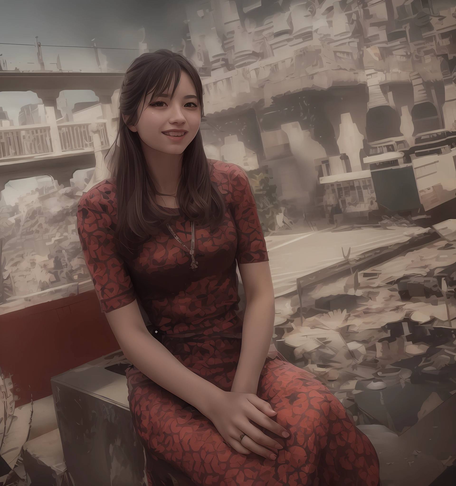 1girl:1.3), solo, (((extremely detailed face))),(((extremely detailed eyes and face))),beautiful detailed eyes,body-parts__, official art, unified 8k wallpaper, super detailed, beautiful and aesthetic, beautiful, masterpiece, best quality, raw, masterpiece, super fine photo, best quality, super high resolution, photorealistic realism, sunlight, full body portrait, amazing beauty,, dynamic pose, delicate face, vibrant eyes, (from the front), she is wearing a Spider-man suit, red and black color scheme, spider, very detailed abandoned warehouse background, Detailed face, detailed complex busy background, messy, gorgeous, milky white, highly detailed skin, realistic skin details, visible pores, sharp focus, volumetric fog, 8k uhd, DSLR, high quality, film grain, fair skin, photo realism, lomography, huge metropolis in future dystopia, seen from below, translucent
PARENT
INFO