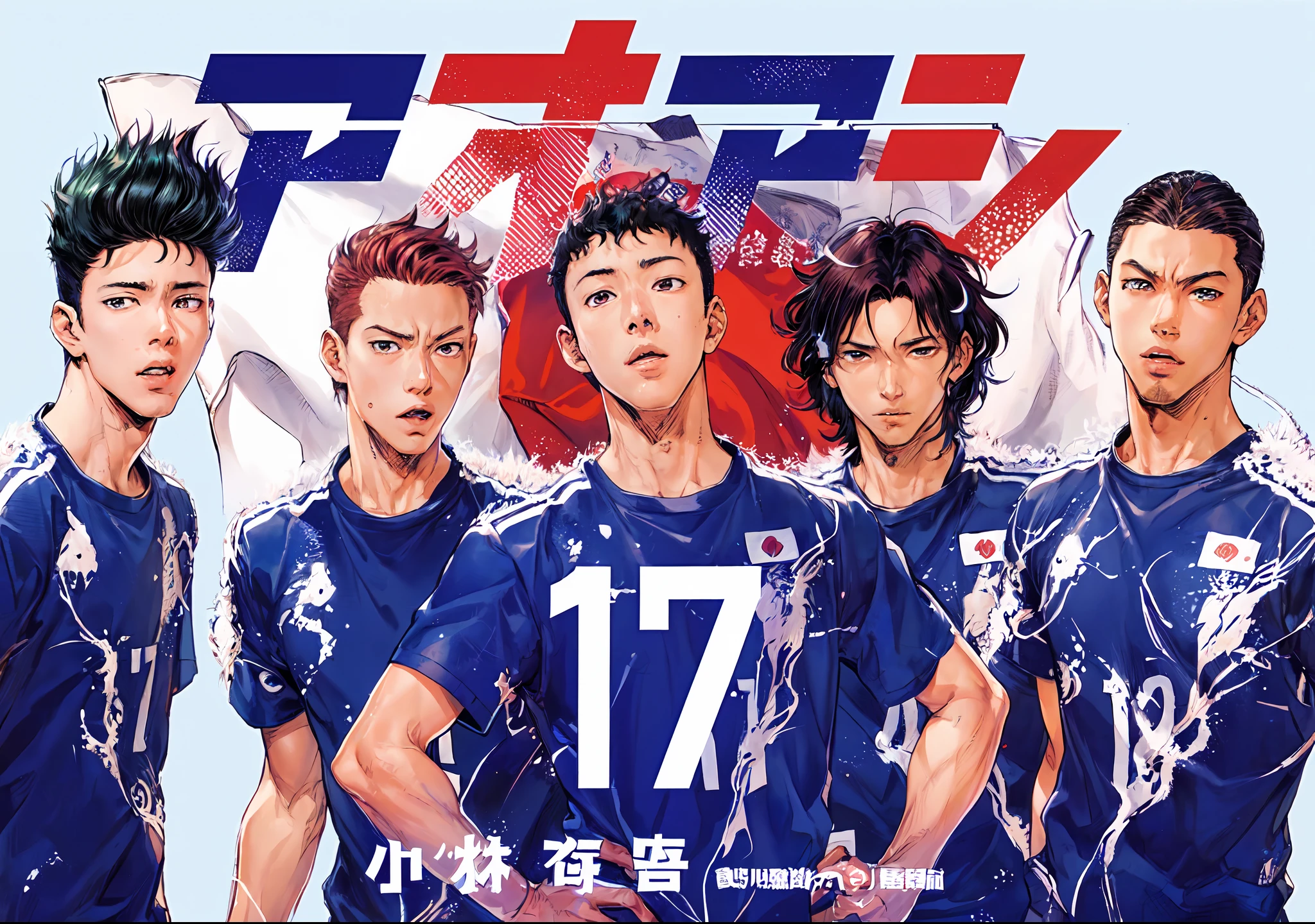 a picture of a group of men standing next to each other, kentaro miura manga art style, kentaro miura manga style, manga style of kentaro miura, tv tokyo 2010s anime series, tite kubo, kentaro miura art style, sankakucomplex anime image, kentaro miura art, official art