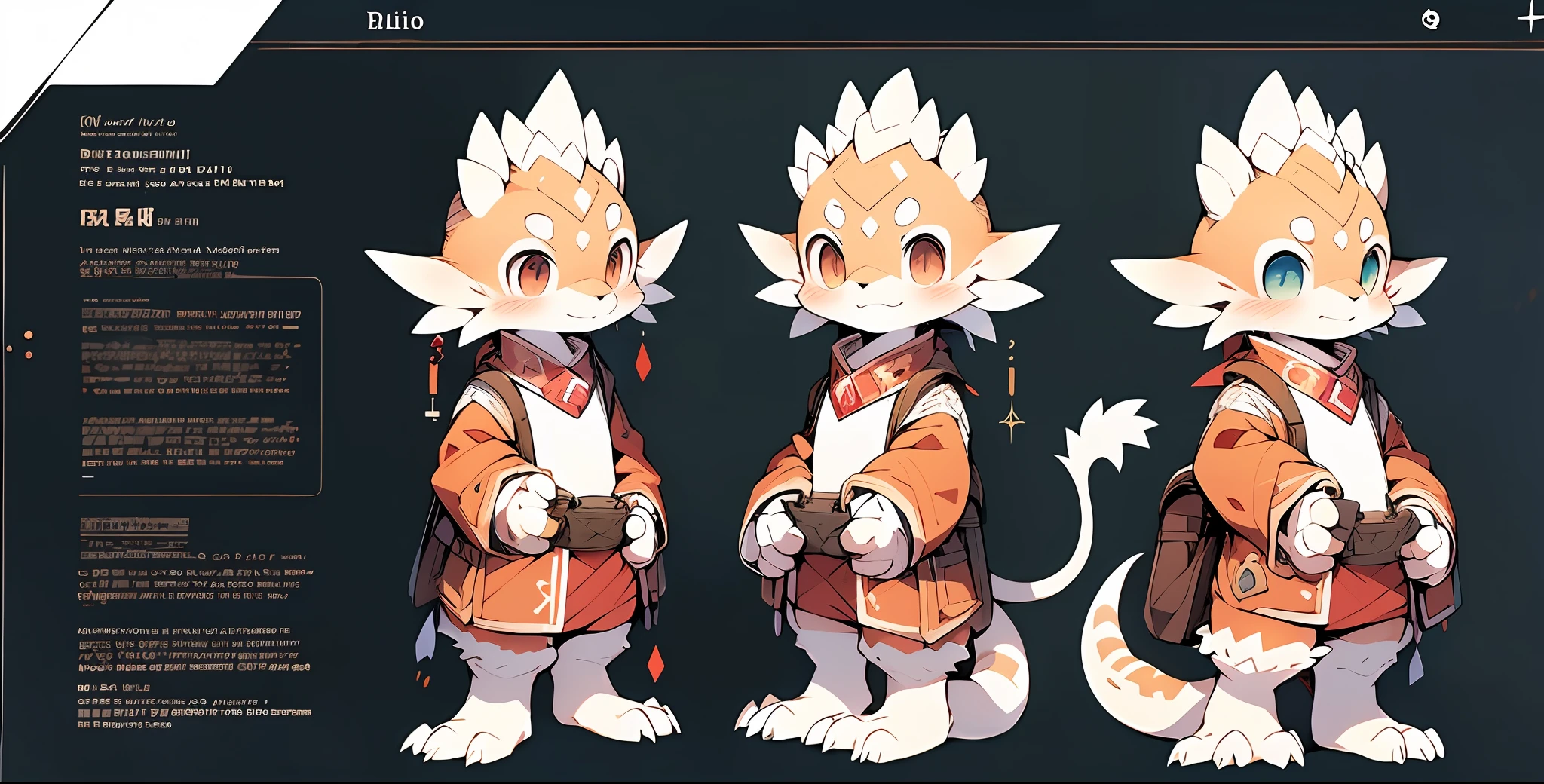 drak, Light blue scales, Q version, Cutes, to stand, Master masterpieces, highly resolution,8K,detailedbackground,hight quality,Libido boy,(by Dagasi:1.1),独奏,( ( characterconcept art,reference sheet,individuality,character design sheet) ),(mandara,satchel,mailman,correspondence,protective goggles,A barefoot:0.6),