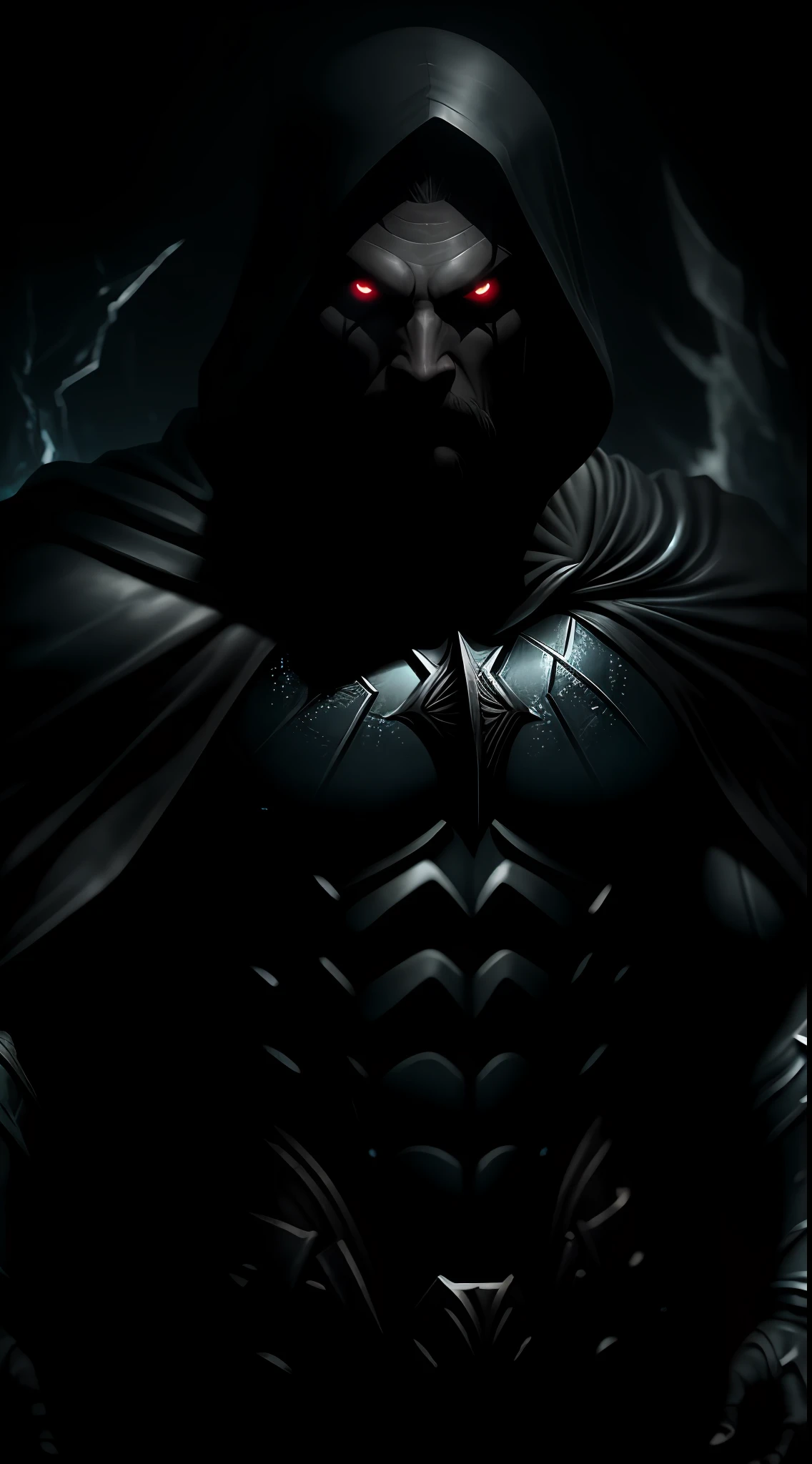 (dark shot: 1.1), epic realistic, Evil Aquaman in the dark with glowing eyes and glowing cape, soft cinematic light, Adobe Lightroom, darkroom, HDR, intricate, highly detailed, (depth of field: 1.4), hyper-detail (artstation: 1.4), cinematic, warm light, dramatic light (complex details: 1.1)