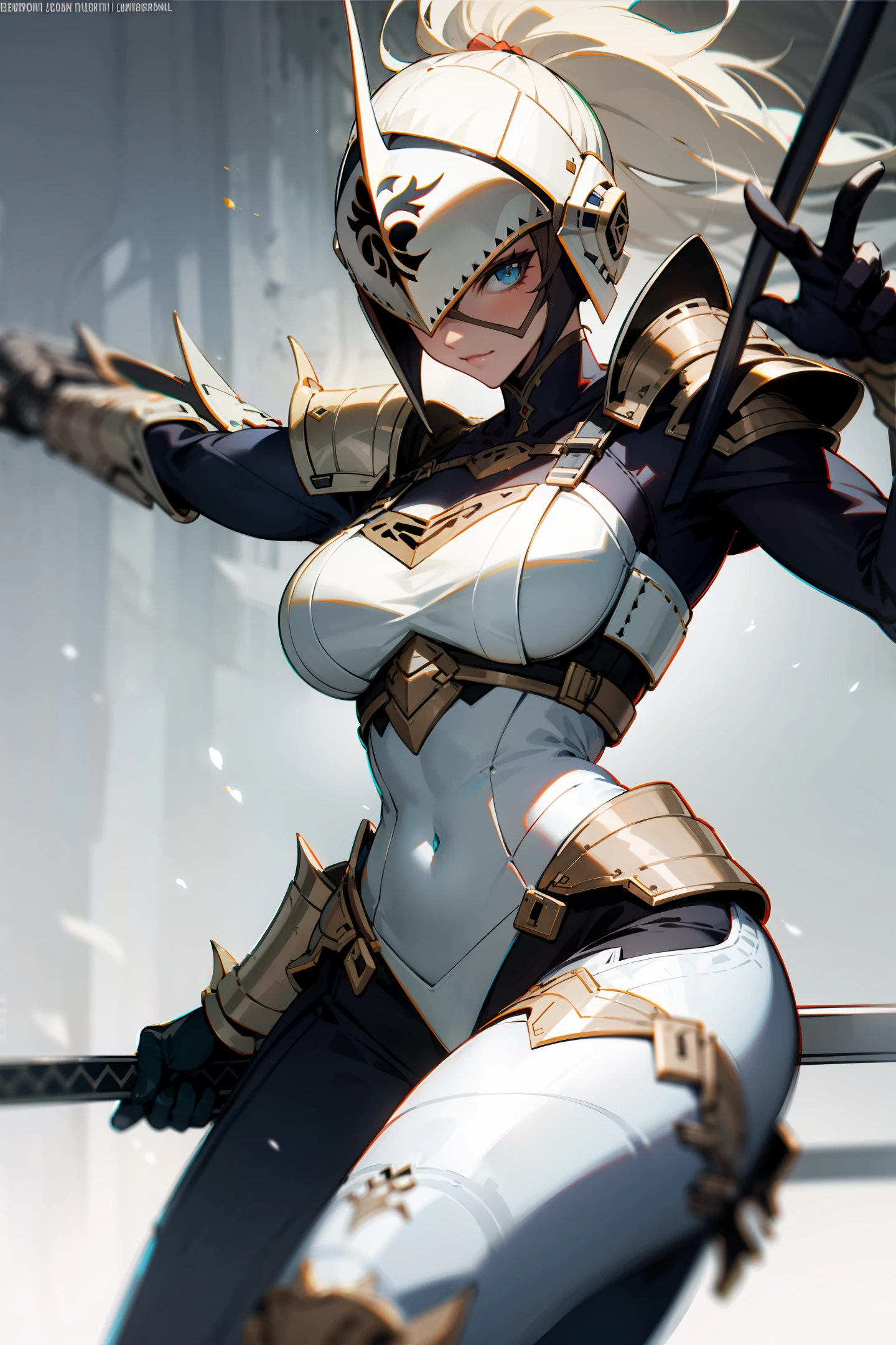 Mulher sexy armadura medeaval escuro e espada