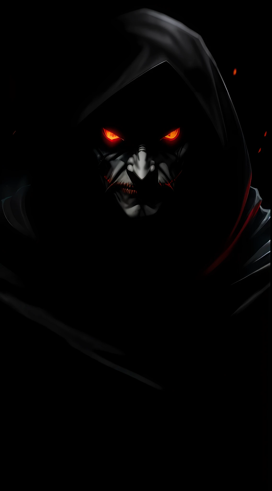 (dark shot: 1.1), epic realistic, Armor Joker in the dark with glowing eyes and glowing cape, soft cinematic light, Adobe Lightroom, darkroom, HDR, intricate, highly detailed, (depth of field: 1.4), hyper-detail (artstation: 1.4), cinematic, warm light, dramatic light (complex details: 1.1)