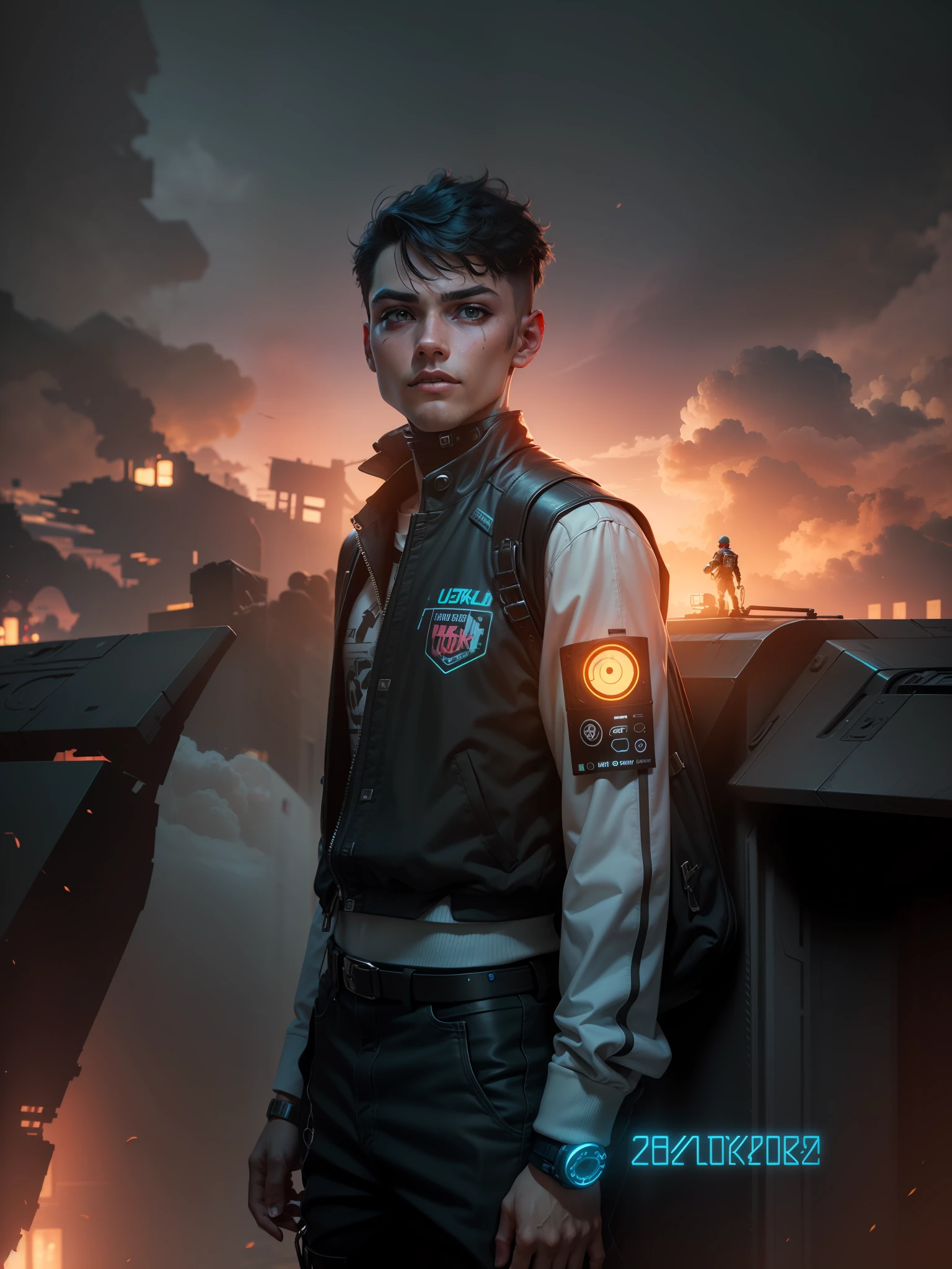Cyberpunk cyut boy 4k ultra