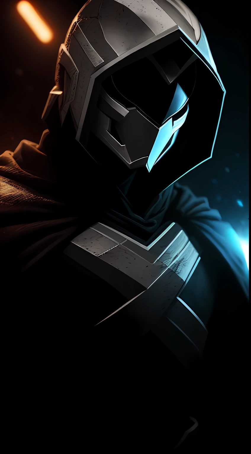(Dark shot: 1.1), Epic Realistic, White Ranger from Power Rangers in the dark with glowing eyes and glowing cape, soft cinematic light, Adobe Lightroom, photolab, HDR, intricated, Highly detailed, (dof: 1,4), hyper-detail (artstation: 1,4), cinematic, warm lights, Dramatic light (intricate details: 1,1)