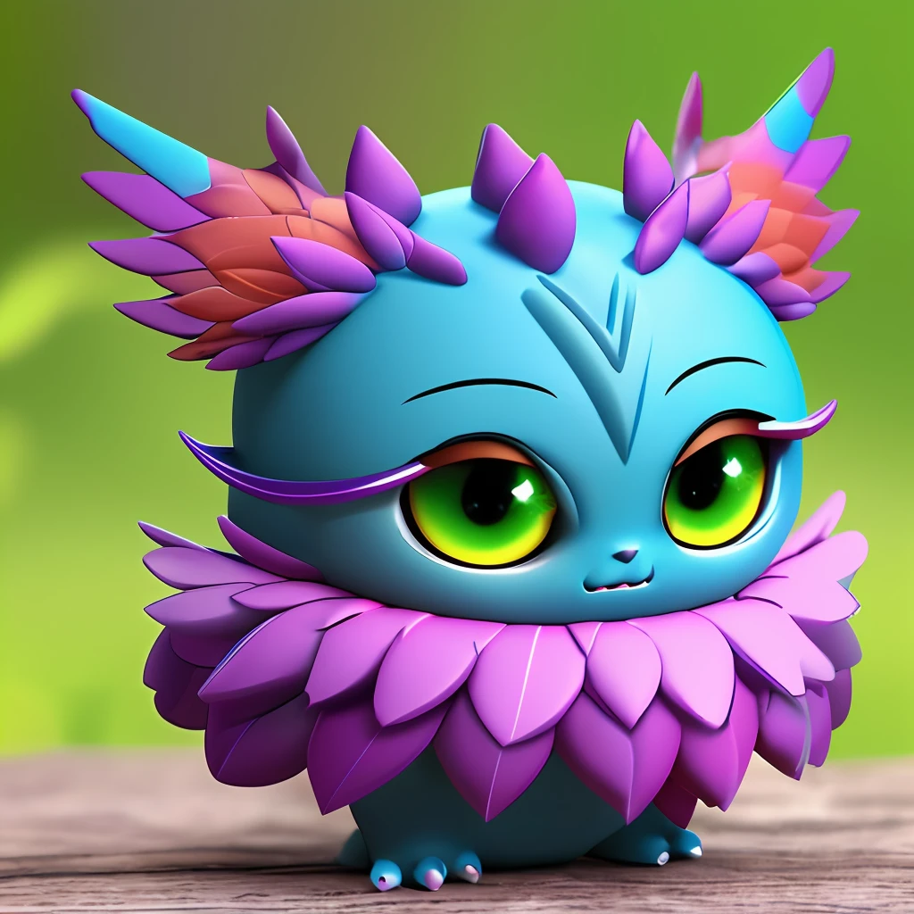 ((4 eyes kokkoni cute (very tiny monster) have rainbow colorful body, claws hands,leather feather skin): add crystal gem,cube,mushrooms,chaos,yin yang, magical ),(super cute effect),(chibi),(3m sticker collection:1.0),lay in the forest, (hip hop freestyle),(random zodiac).(185m.m), high resolution,(3d toy),full hd, uhd, 8k, intricate details ,high images quality, — ar 1024:2048, —zoom 2 --auto --s2