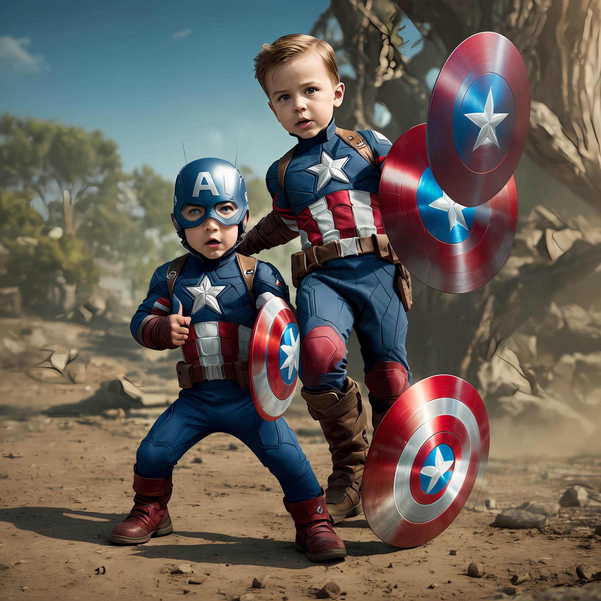 Captain America ,realista,4k --auto