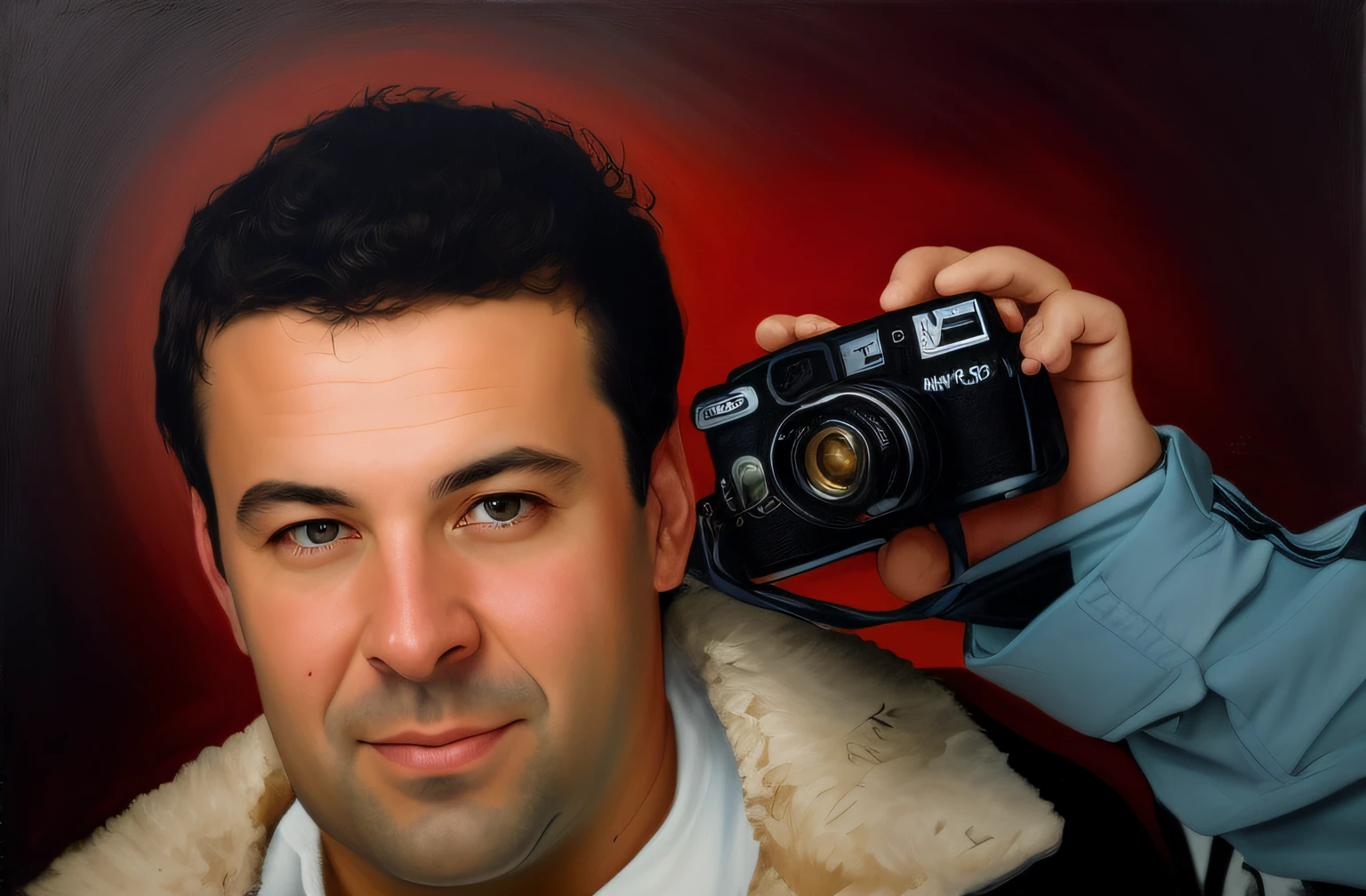 Arafed man holding a camera and taking a picture, retrato da fotografia, Zoran Janjetov, Thierry Doizon, Directed by: Amy Schumer, Sigma 85/1.2 retrato, foto retrato, Pepe Moreno, foto retrato, pedro correa, photography portrait, Ricardo Milos, Foto realista, Andrey Surnov