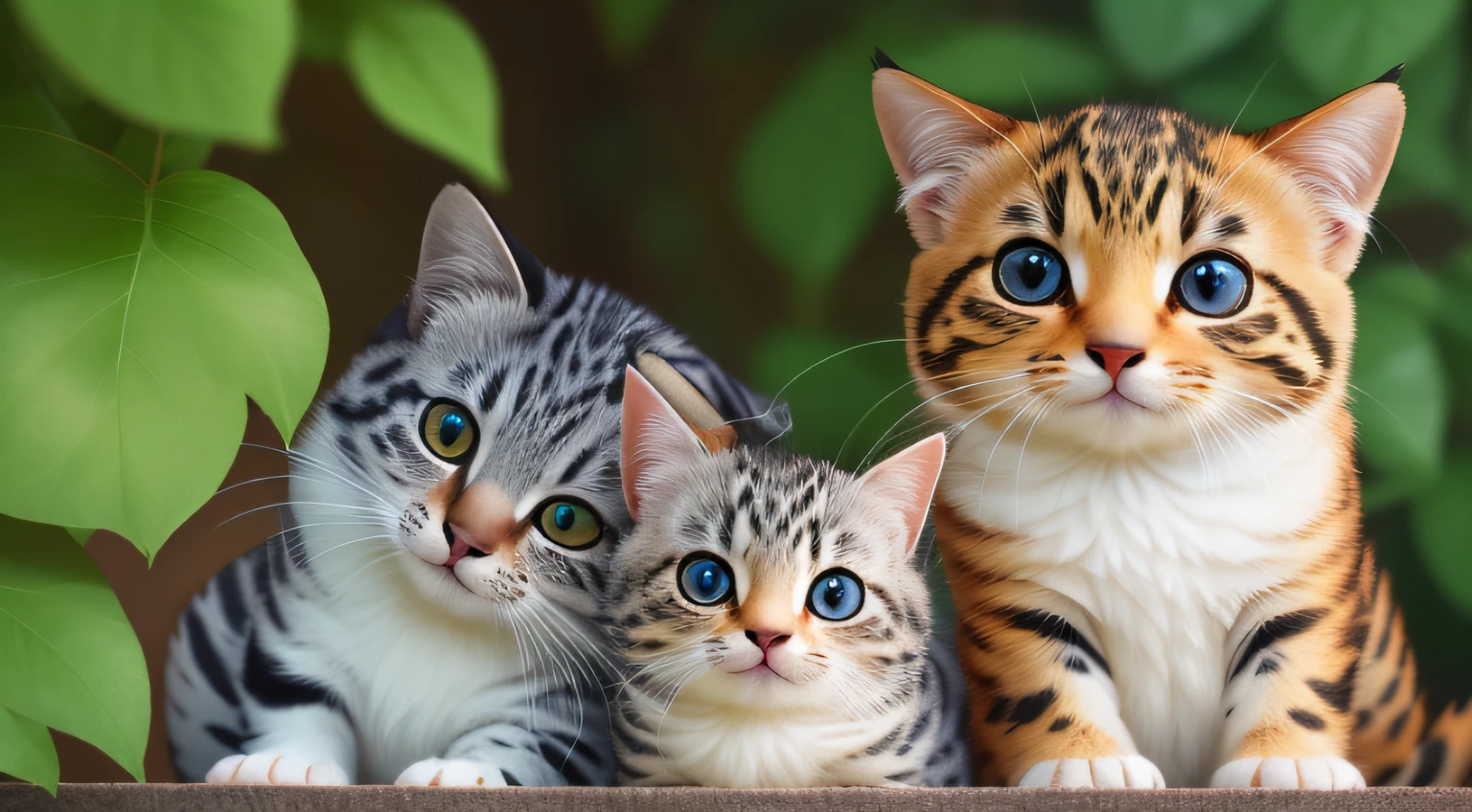 Cute animal faces