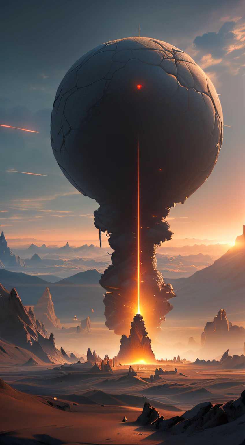 An underground city with huge spaces, 3 d render beeple, arstation and beeple highly, 4k highly detailed digital art, artgem and beeple masterpiece, 8K stunning artwork, jessica rossier fantasy art, cinematic beeple, Realism | beeple, epic fantasy sci fi illustration