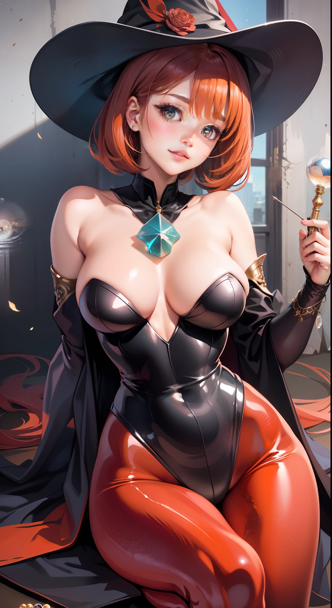 Have a magic wand、crystal ball