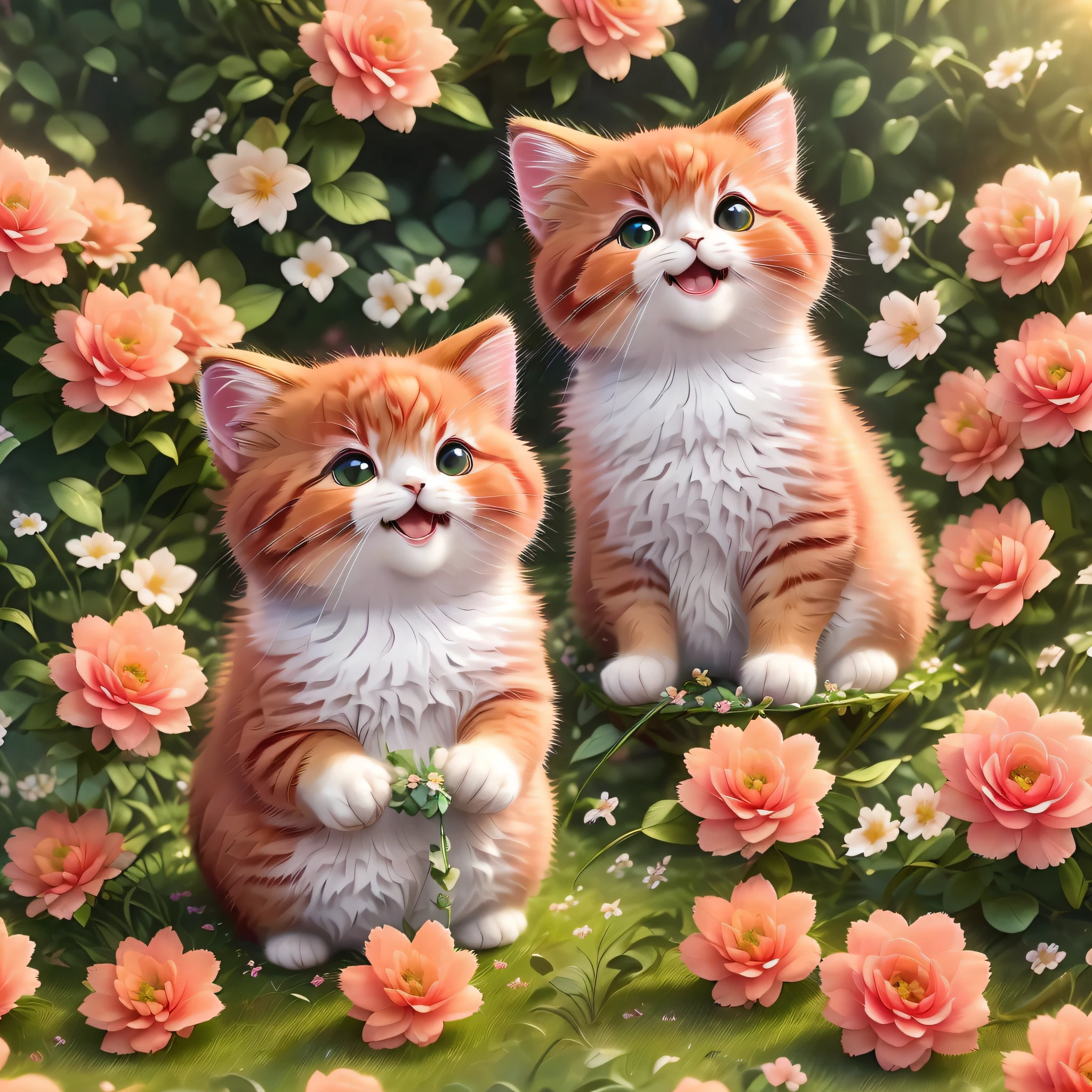 (Ultra-high precision CG,Flawless work,)The most expressive portrayal appeared!A fat orange cat with round pockets is concentrating on eating something delicious,Hairy hair,Fat dripping and slipping,(The eye-catching ingredients and the strong smell of the cat's whole body,)Make you feel as if you are there。(MediaType: Photo)