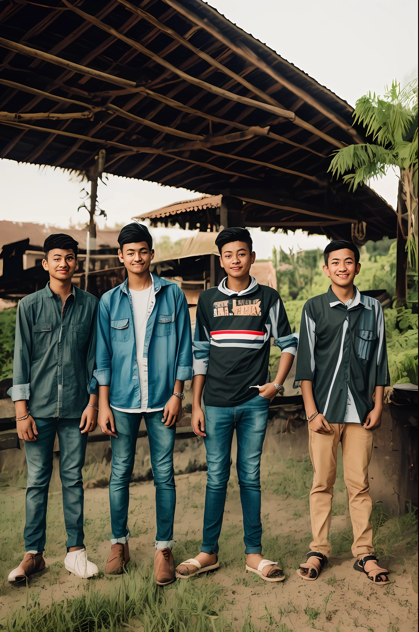 cute boys, photograpgy, casual photography, taken with sony alpha 9, in group photograph, group, with village, taken with the best dlsr camera, taken with canon 8 0 d, candid picture, scenary, photography, potrait, stylish pose, friendship