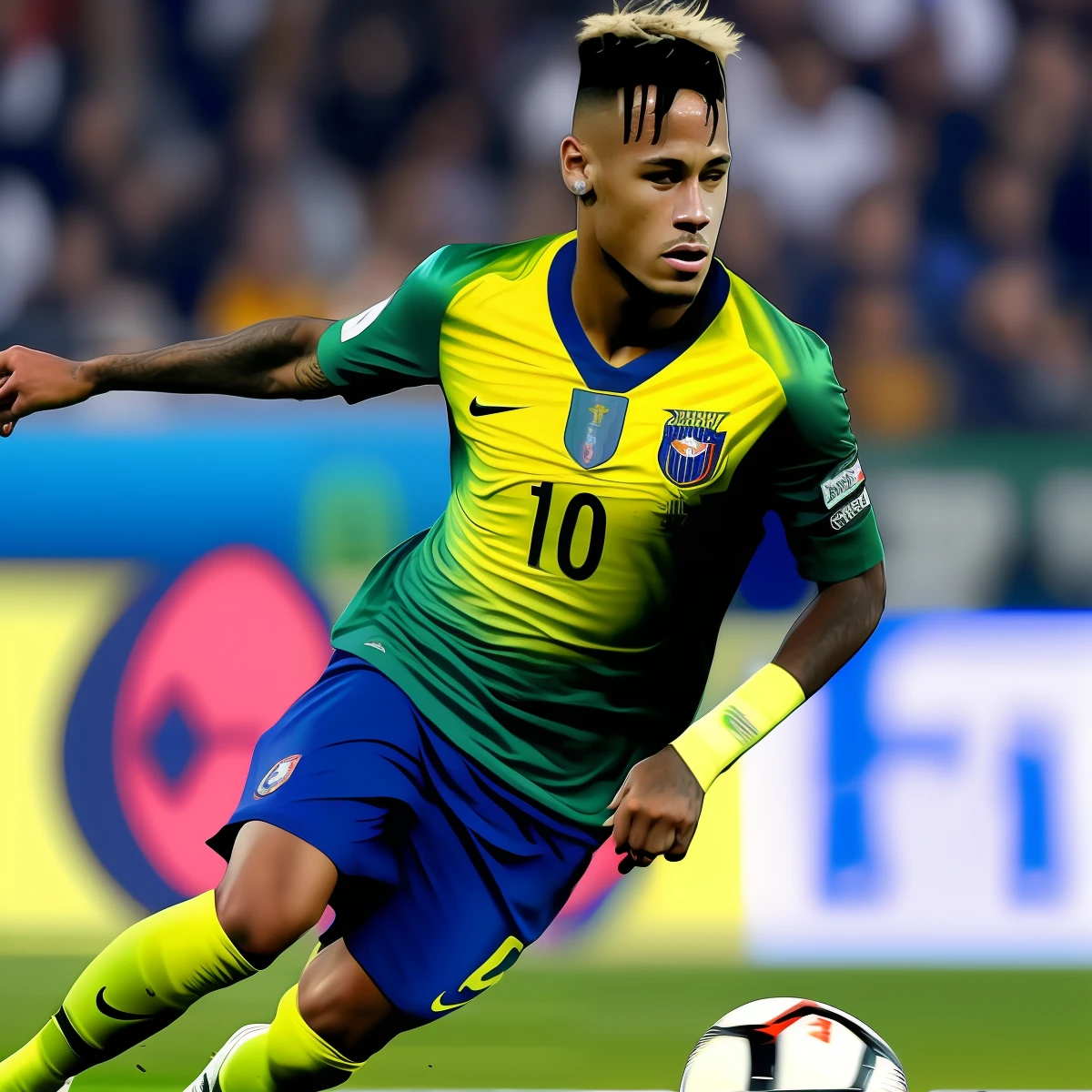 Neymar de capacete