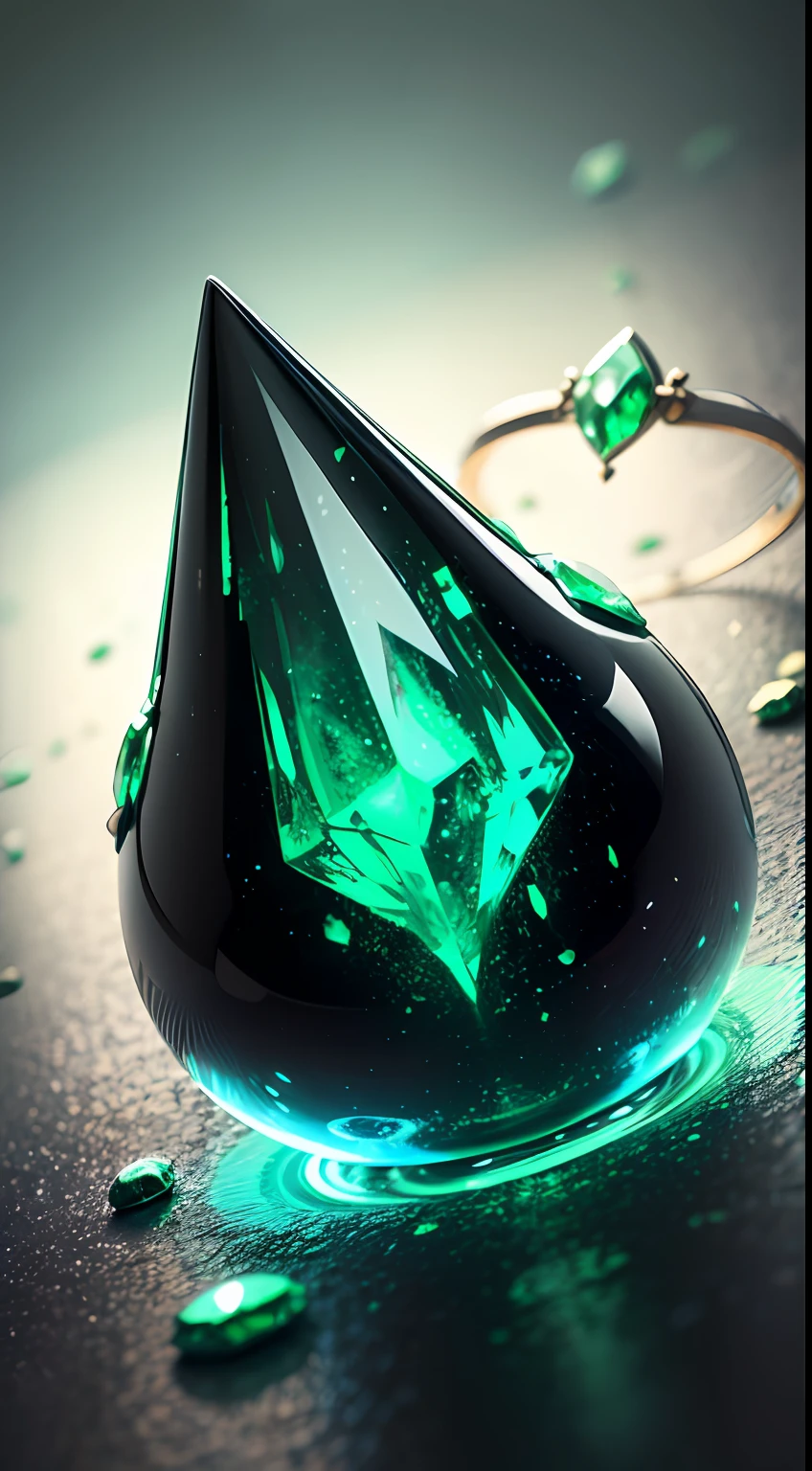 emeralds,gemstone,Shines,No organisms