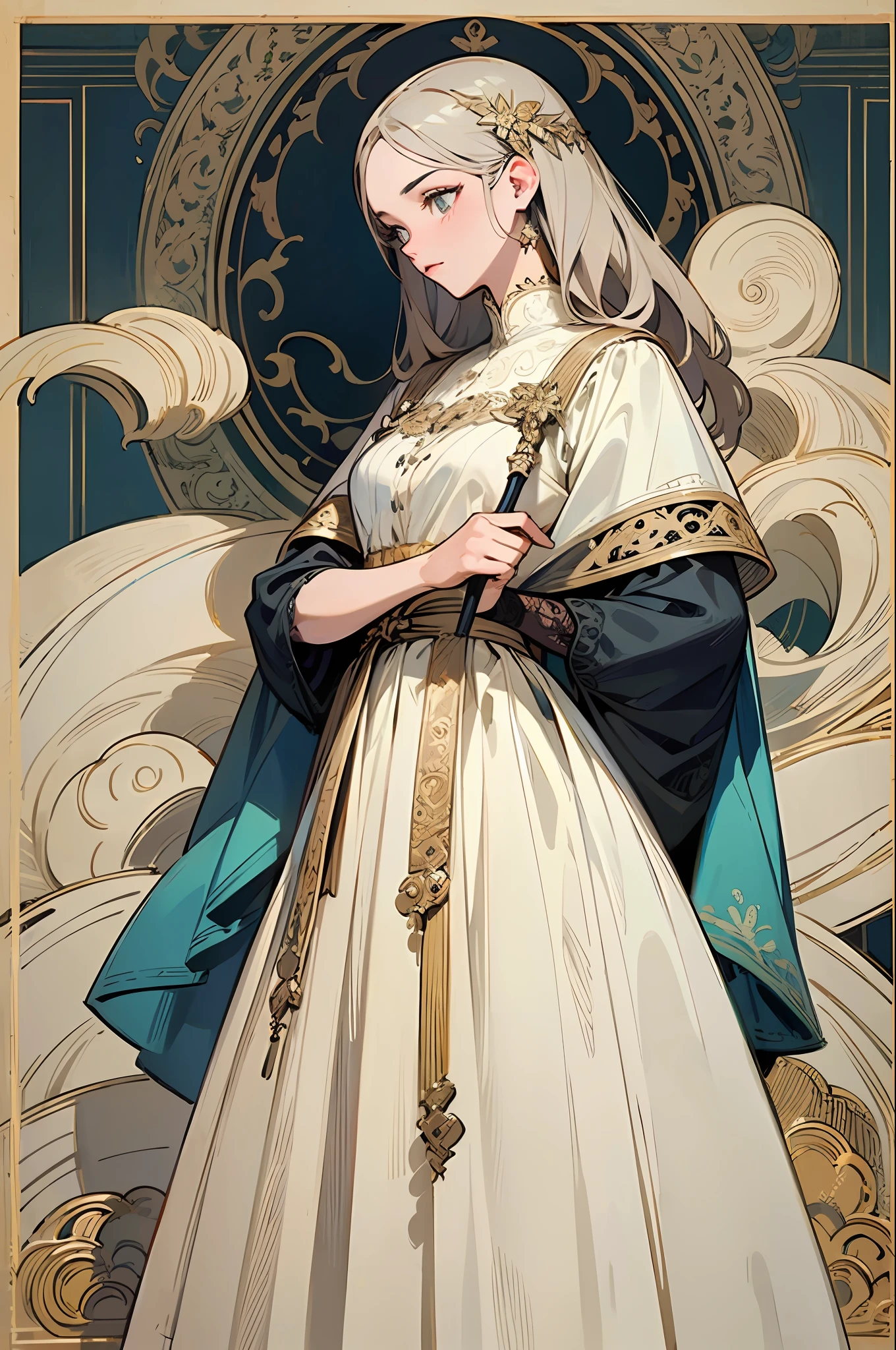 ((masterpiece, best quality, highest quality, illustrations, intricate details)),