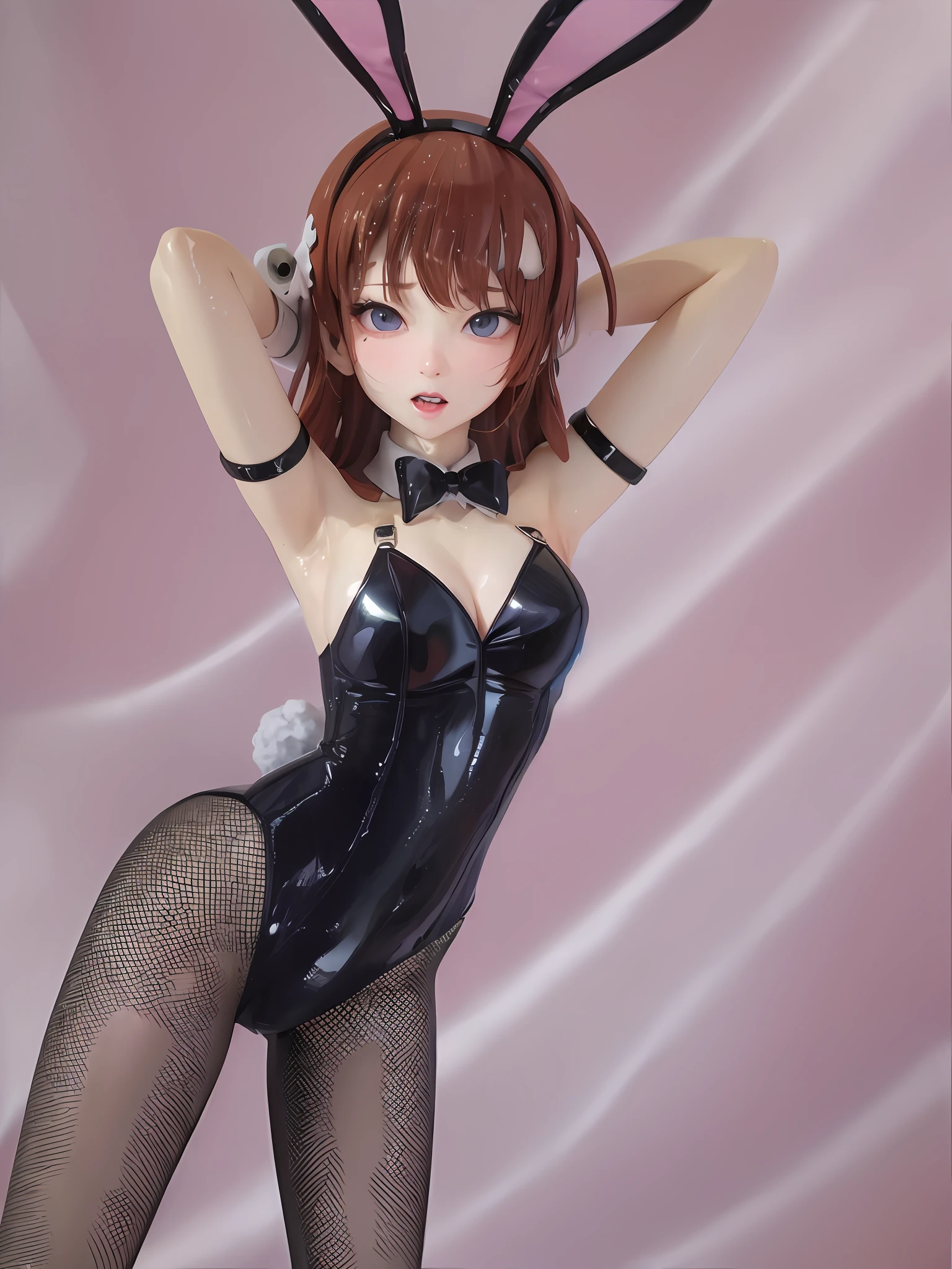 ahe face、Burst breasts