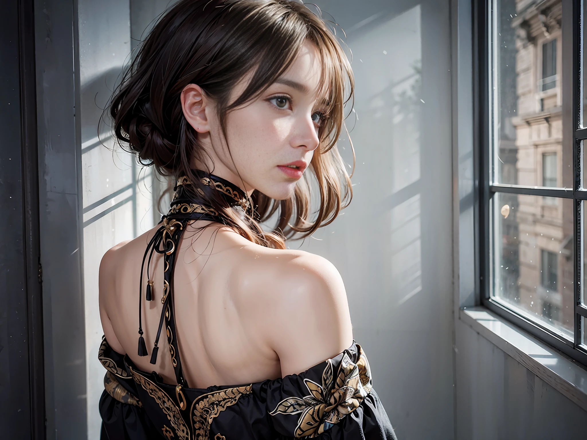 Natural bangs