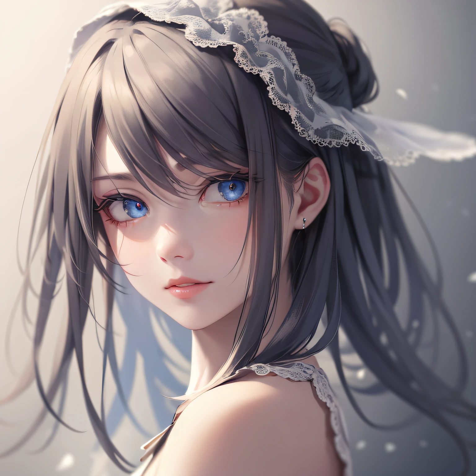 Delicate and detailed eyes，