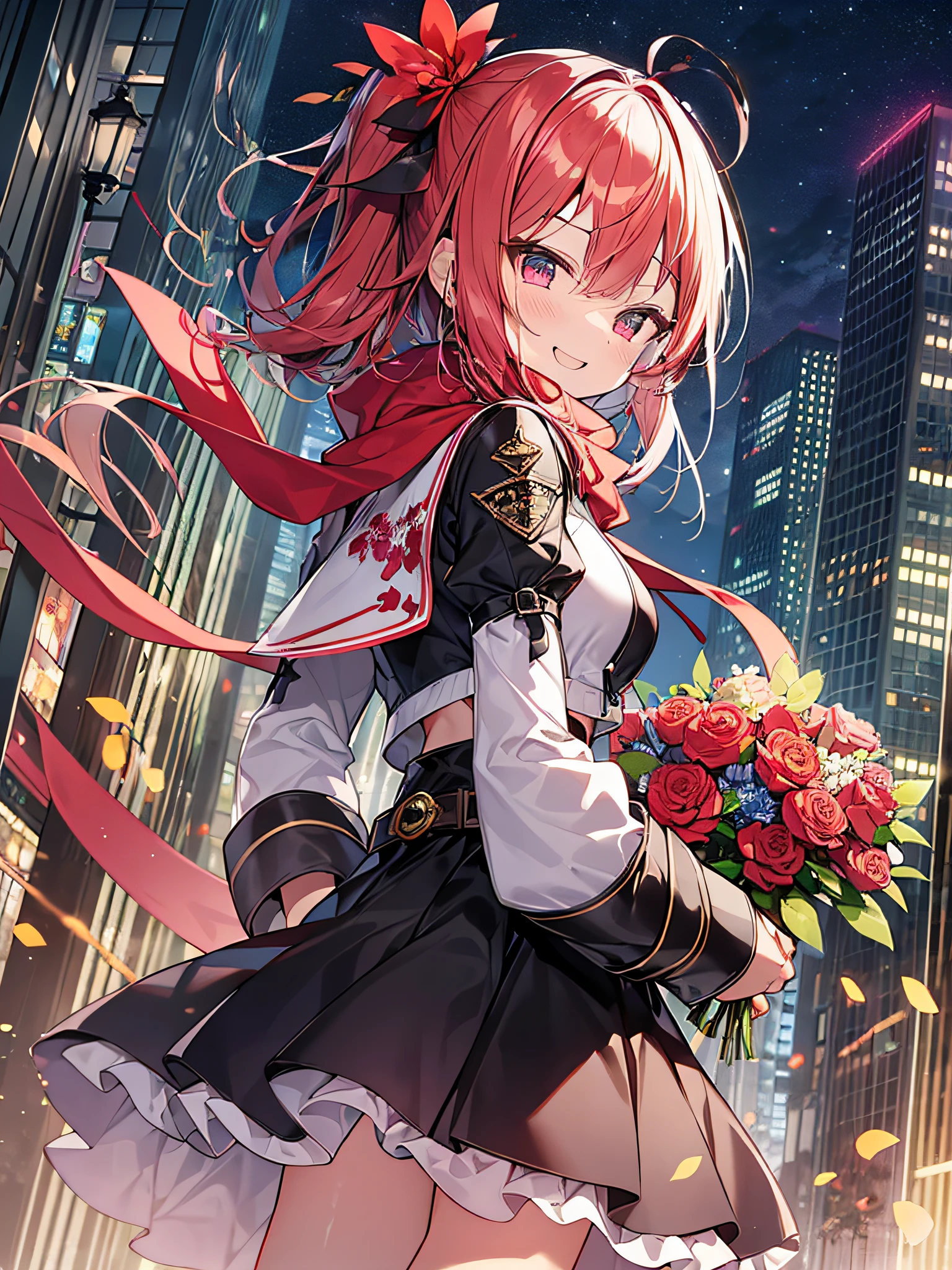 red hairs、dark red、
