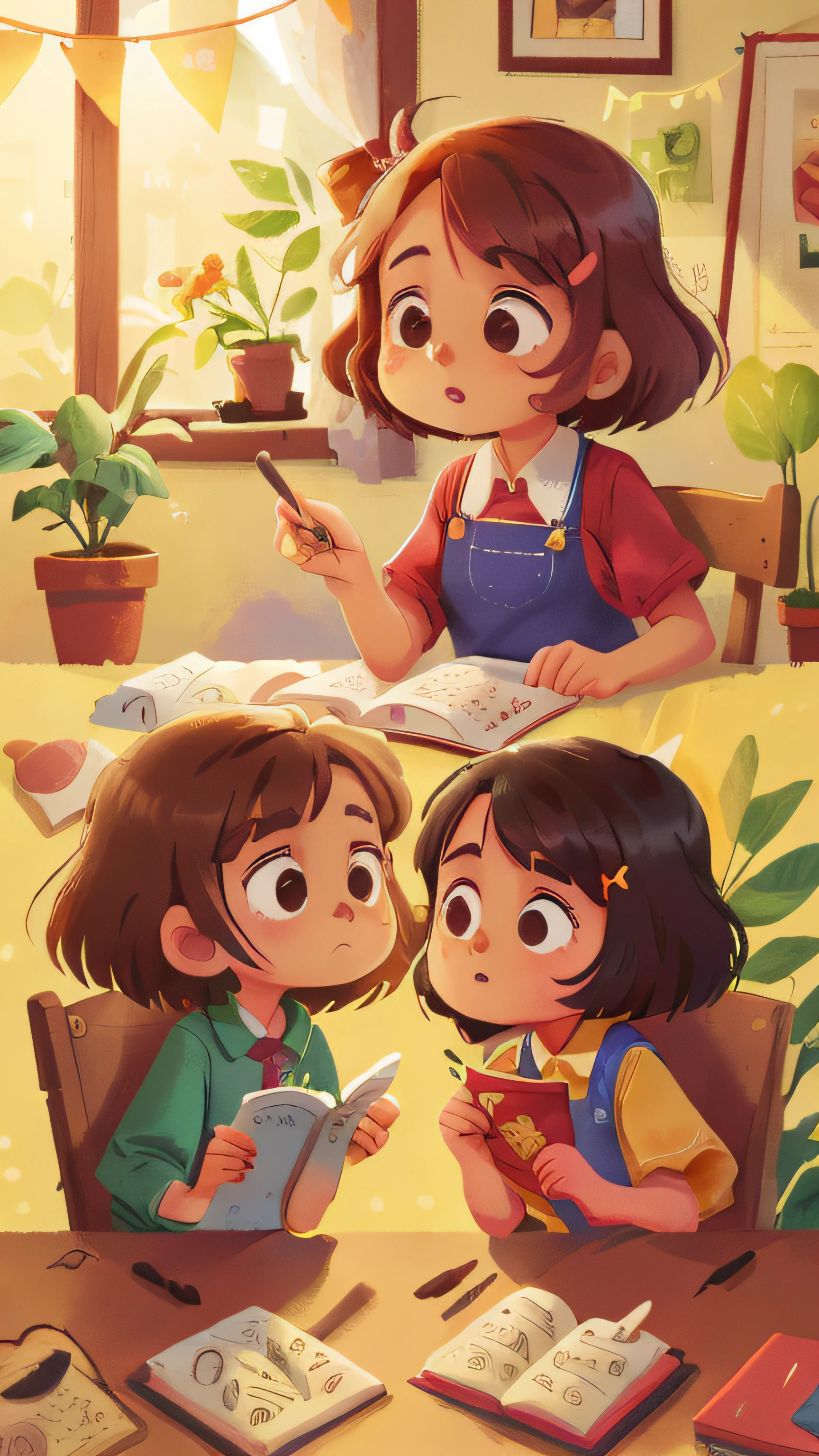 When Grandma of "Pillipillias" precisou de companhia, The girls sat next to him and listened carefully to his old stories. They valued Grandma's wisdom and understood the importance of respecting their elders: 0.8), (obra-prima: 1.2) (Realista: 1.2) (Bokeh) (Melhor qualidade) (Pele detalhada: 1.3) (Detalhes intrincados) (8K) (Olhos de detalhe) (sharp-focus), (Feliz)