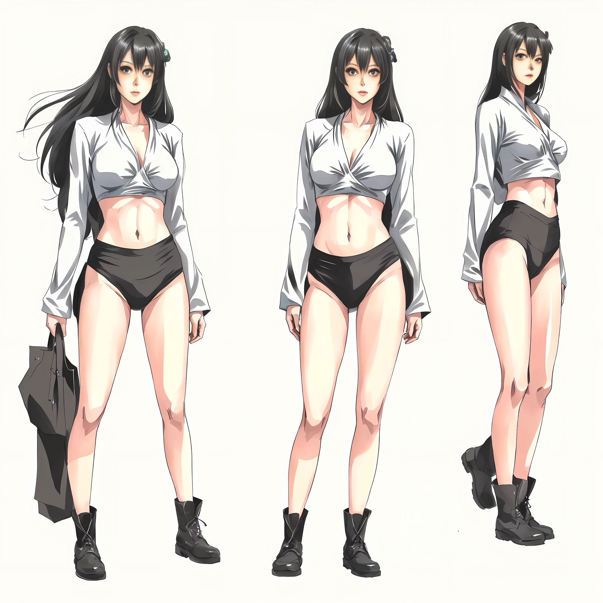 nmasterpiece,1woman,A wonderful character show,4K anime,(animel:1.2),Anime painting of a female killer wearing Hanfu and bikini,Mysterious oriental atmosphere,Plump breasts,Slim and well-proportioned waist and abdomen,Perfect body,Realistic Hanfu,Wear boots,Combat posture study,A full body,Robe and bikini,Female assassin image,Martial arts anime style,colored sketch,Sketch art style,anime artsyle,digital anime,UltraHighResolution,Realistic scale SFW,Place your hands in her body position!,Full body combat stance,Combat action,Gesture painting,Fine sketching,Full Body Portraits,,animepainting
