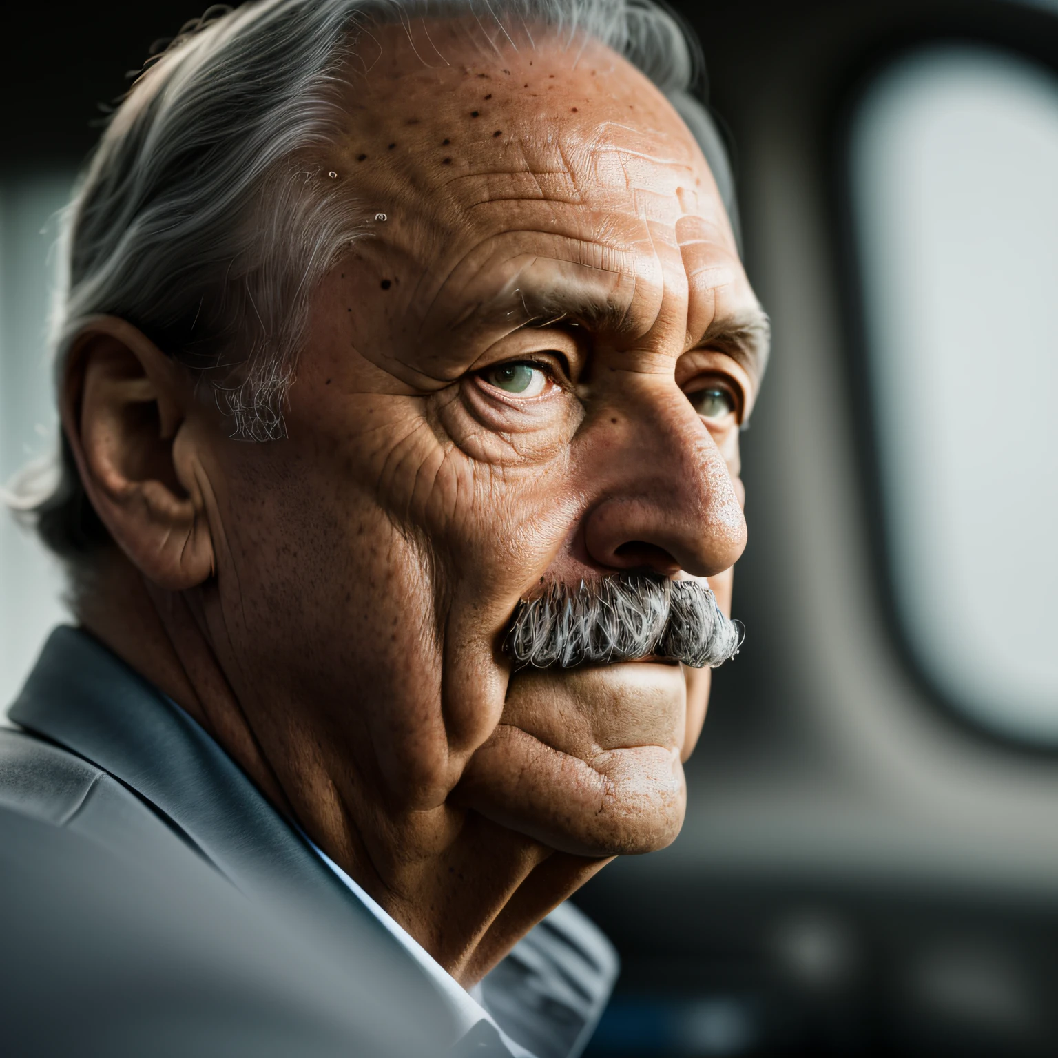 Foto RAW, (uma foto retrato de FERDINAND PORSCHE, 1.3), 8k uhd, dslr, fundo escuro, Soft illumination, melhor qualidade, movie grain, Fujifilm XT3,