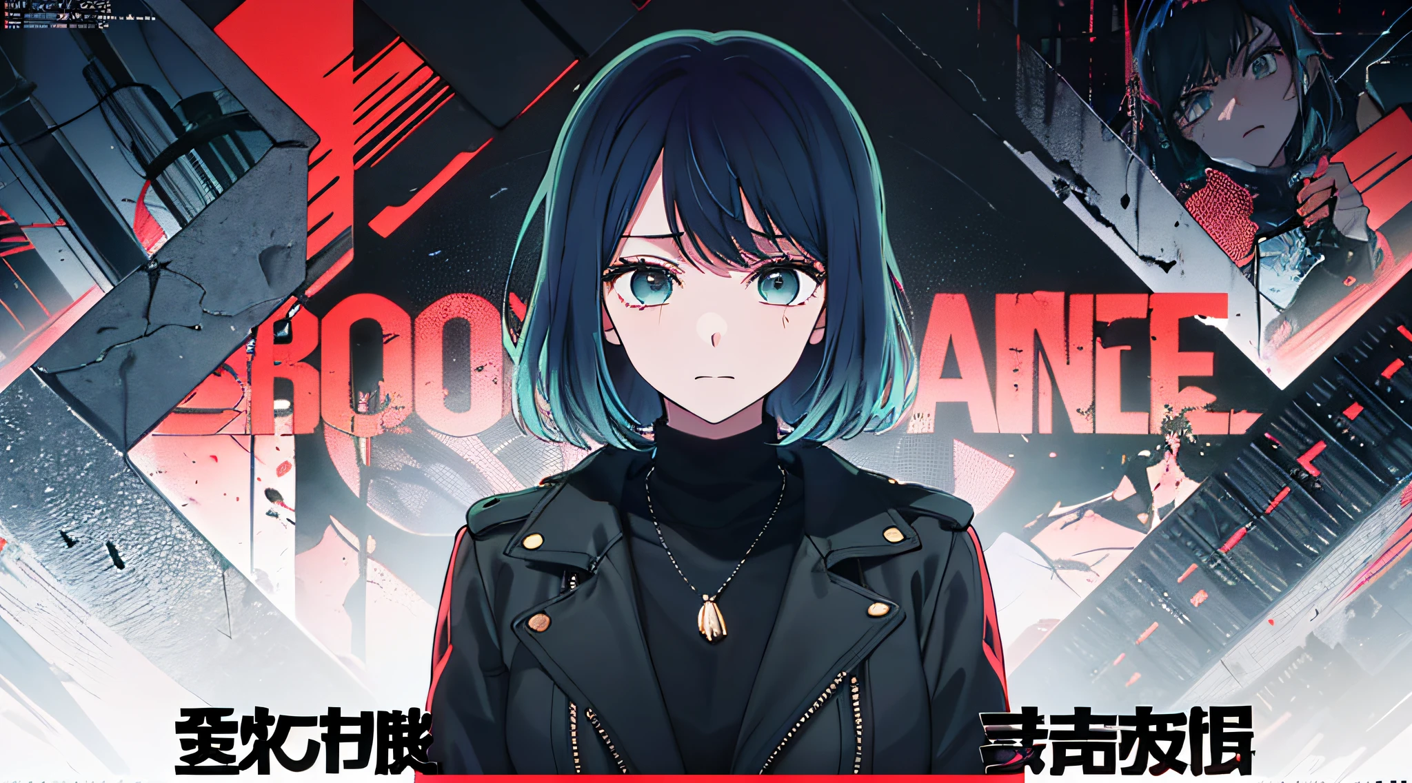 (((dramatic))), (((gritty))), (((intense)))) The movie poster features as the central character. She is shy in the center of the poster, wearing idol outfit, and a determined expression on her face. The background is dark and gritty, with a feeling of drunkenness. The text is bold and eye-catching, with catchy slogans that add to the overall drama and excitement. The color palette is dominated by dark colors, dotted with bright colors, giving the poster a dynamic and visual impact, tachi-e (magazine:1.3), (cover-style:1.3), fashionable, vibrant, outfit, posing, front, colorful, dynamic, background, element, confident, expressive, holding, statement, attachment, majestic, coiled, around, touch, scene, text, cover, bold, eye-catching, title, fashion, font, catchy, title, bigger, eye-catching, modern, trendy, focused, stylish, 1 girl