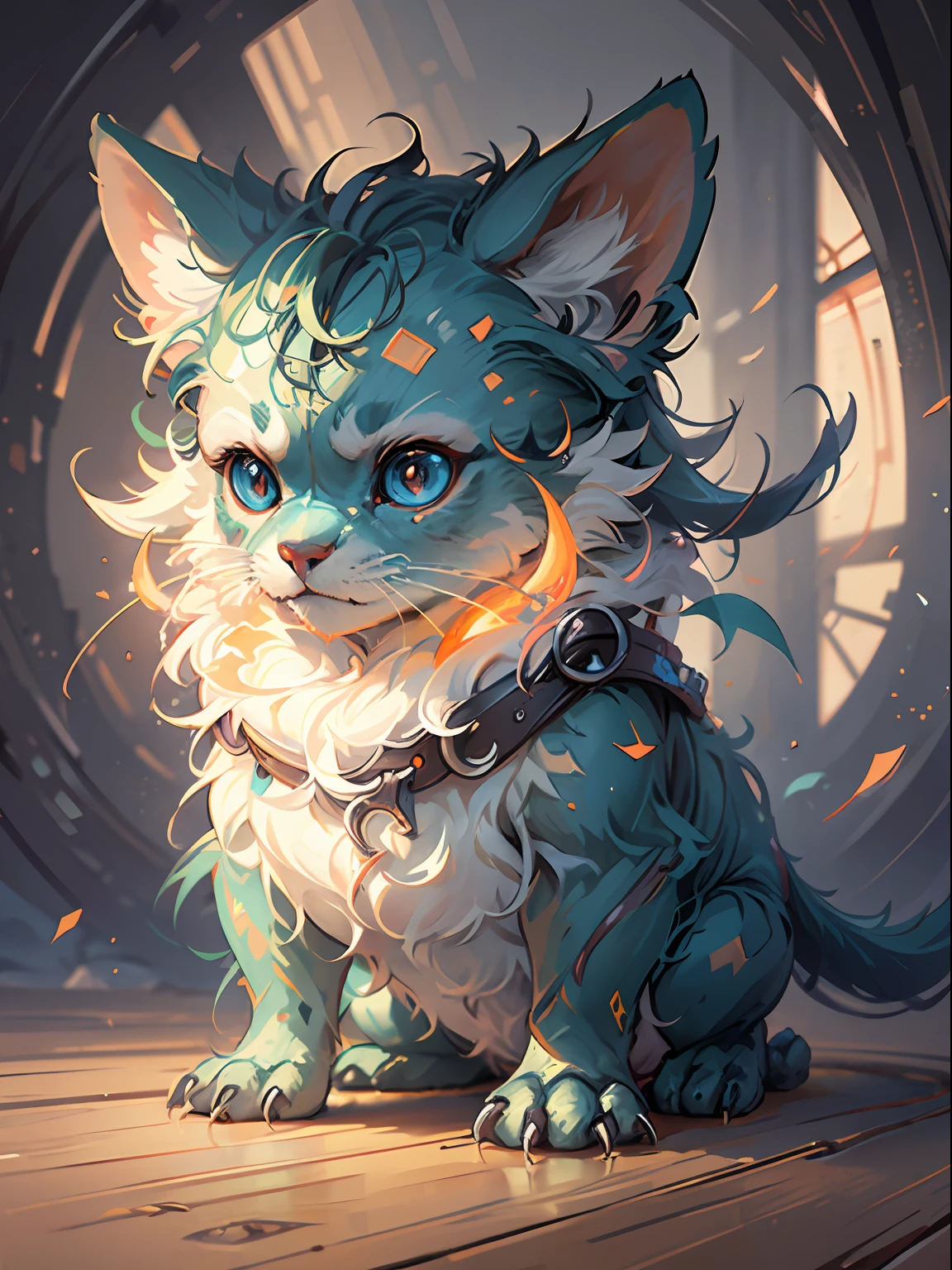 "Create a masterful masterpiece of cute creatures with ultra-detailed concept art inspired by . Utilize Stable Diffusion's power to unleash your inner Cu73Cre4ture programmer and bring your imagination to life!"