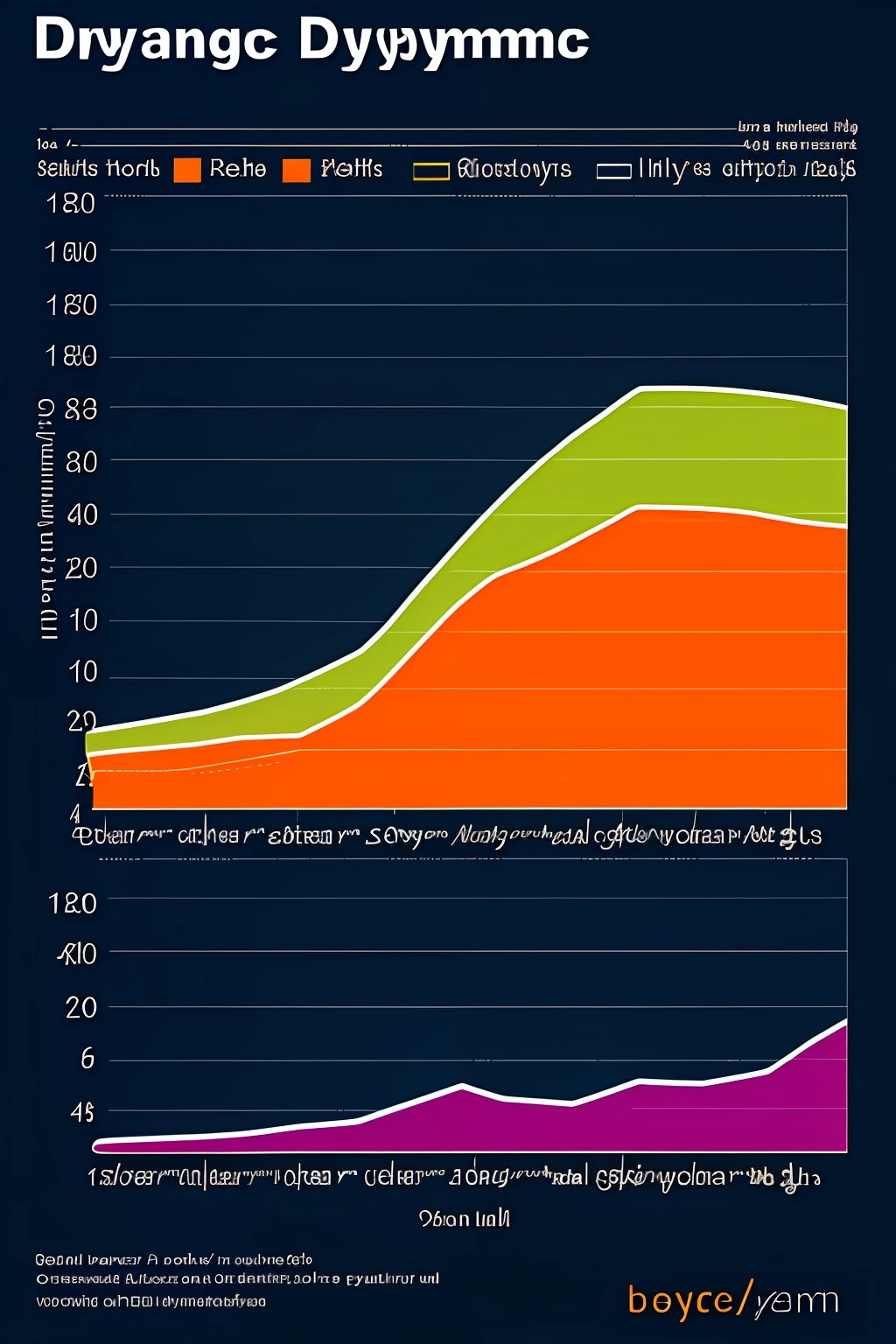 Orange drop dynamic graph